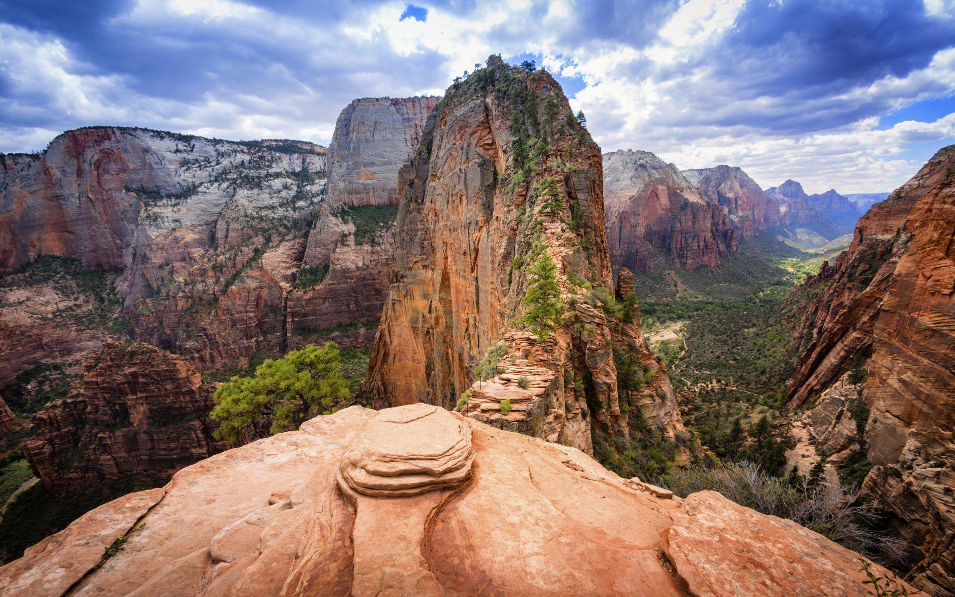 1920x1200 Zion National Park Wallpaper HD