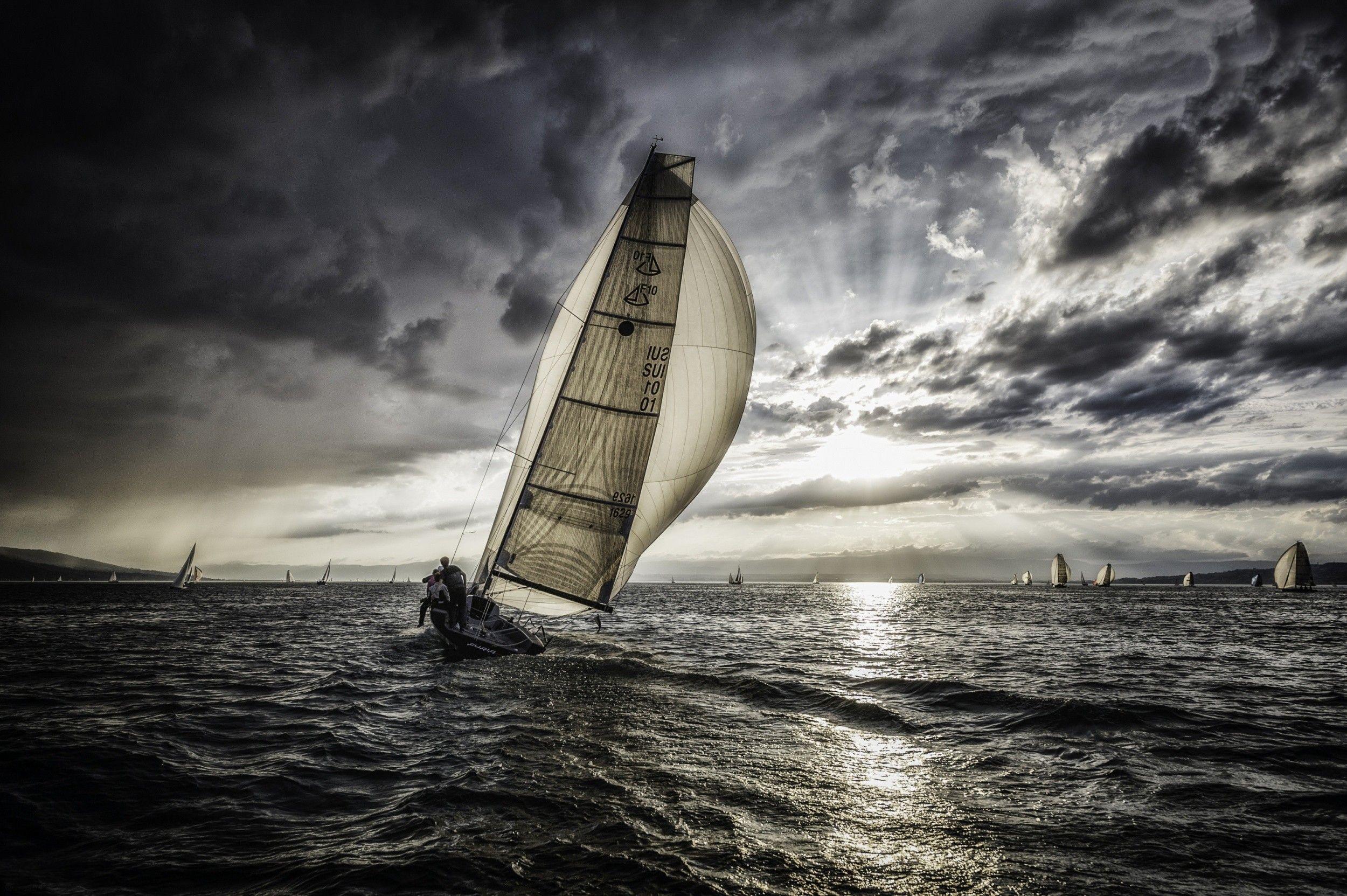 2500x1663 sea water sports sailing wallpaper and background