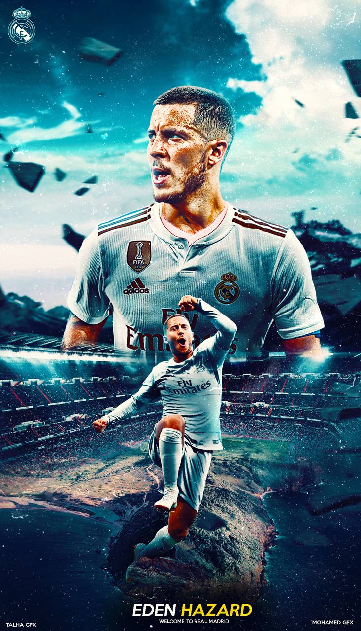 733x1280 Eden Hazard Wallpaper