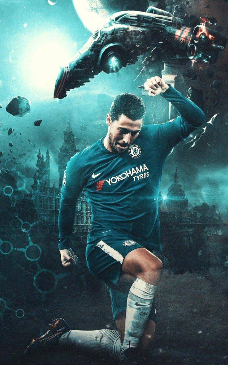 800x1280 Eden Hazard Wallpaper