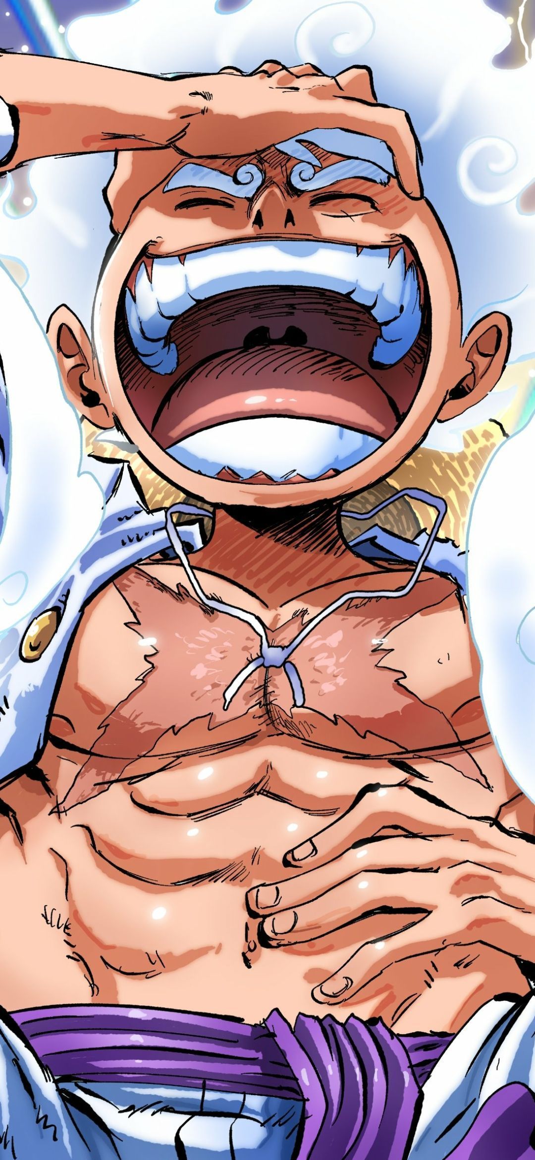 1080x2340 Gear 5 (One Piece) Phone Wallpaper