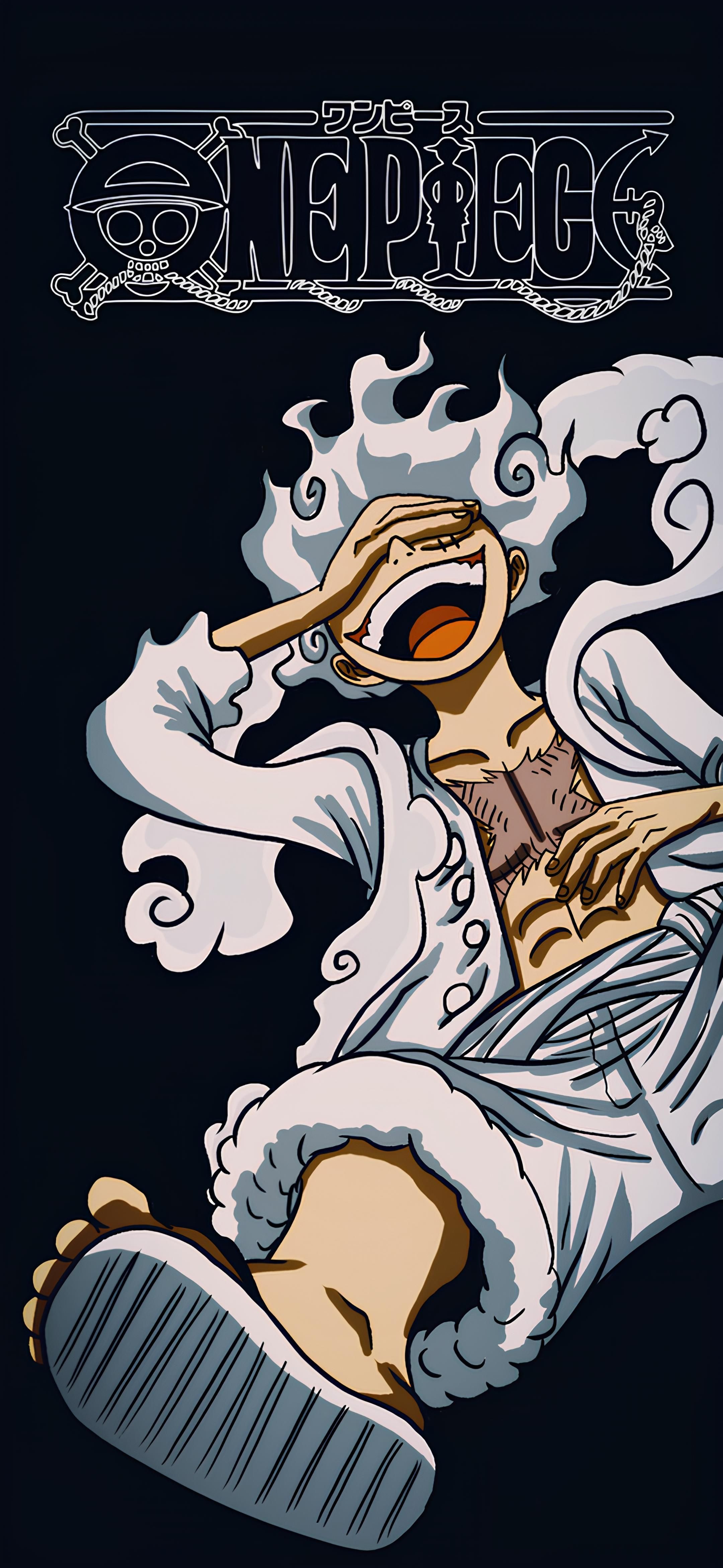 2160x4680 Best Luffy Gear 5 Wallpaper for Phone