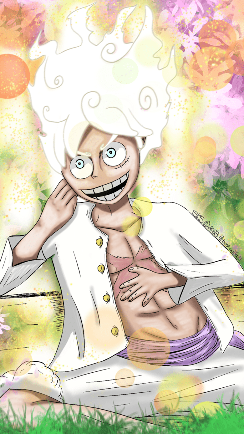 780x1387 Luffy gear 5 mobile Wallpaper