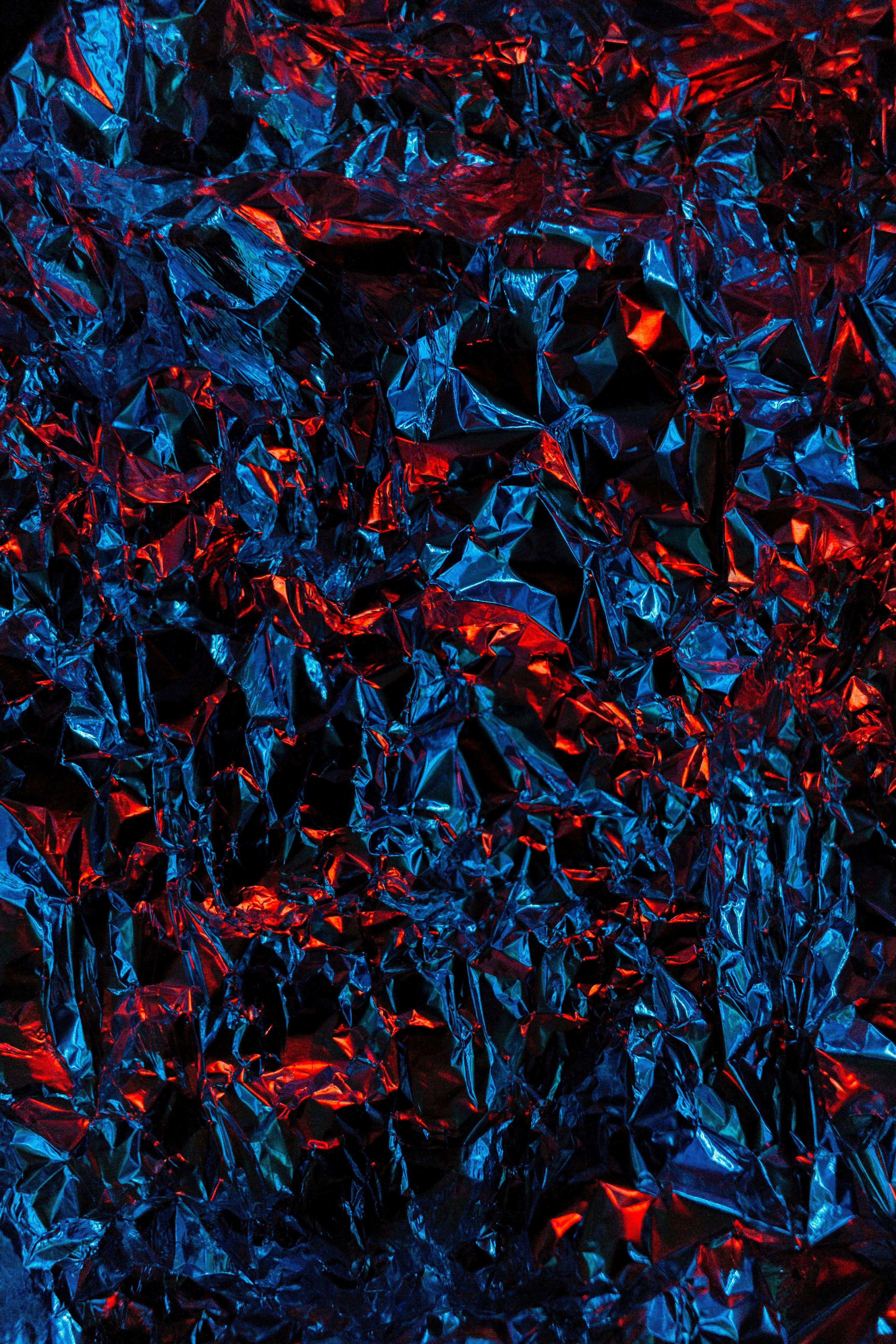 3456x5184 Foil Shine Light Blue Red , Image, HD