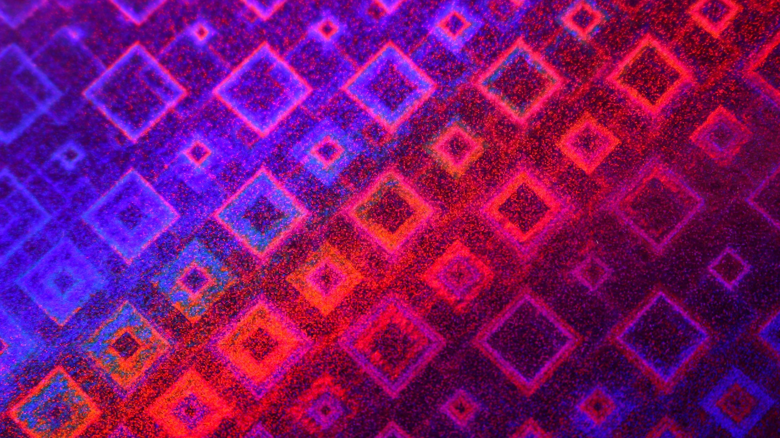 2560x1440 Abstract Blue Red Shapes 1440P Resolution HD 4k