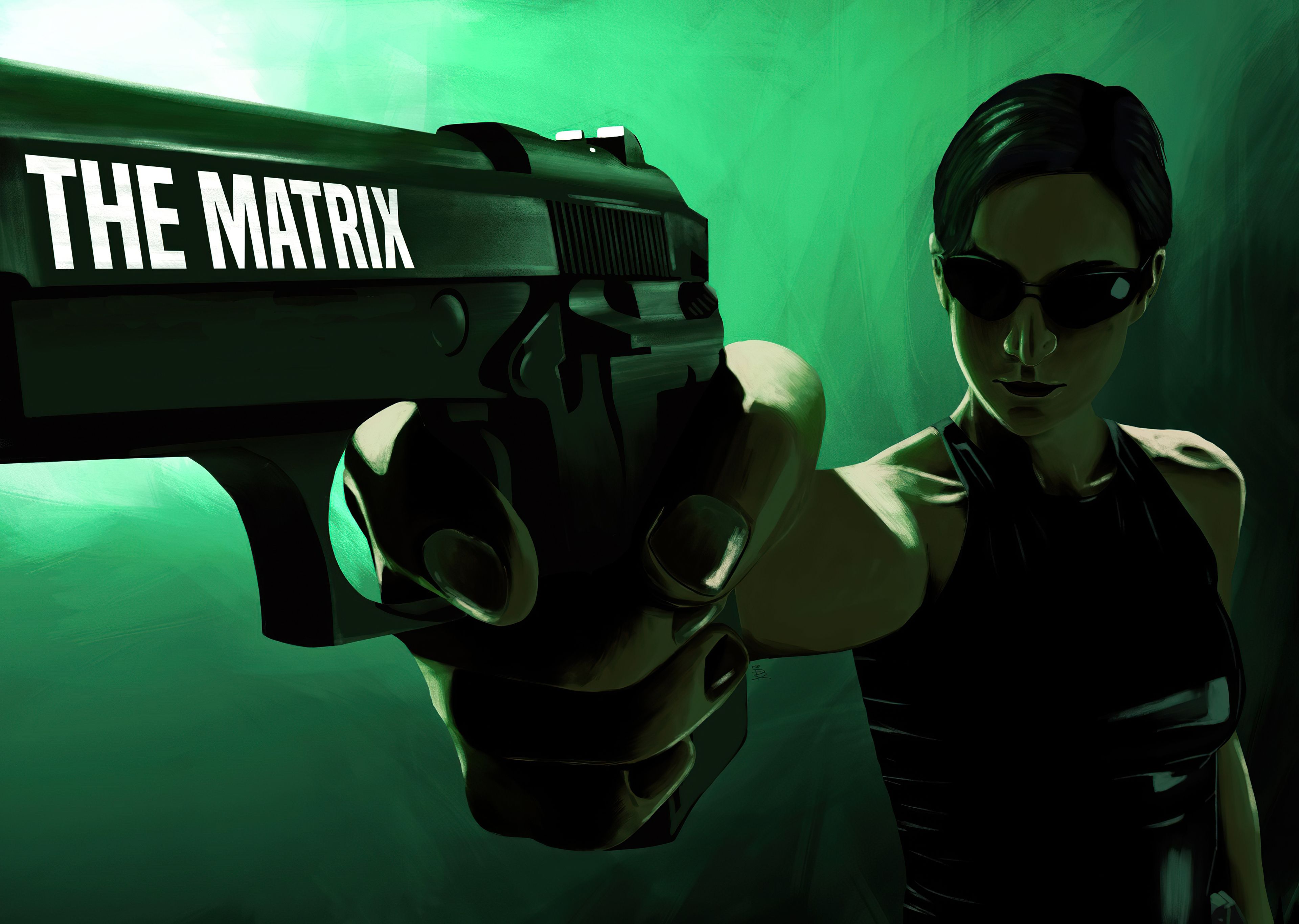 3840x2732 The Matrix Movie Poster Wallpaper, HD