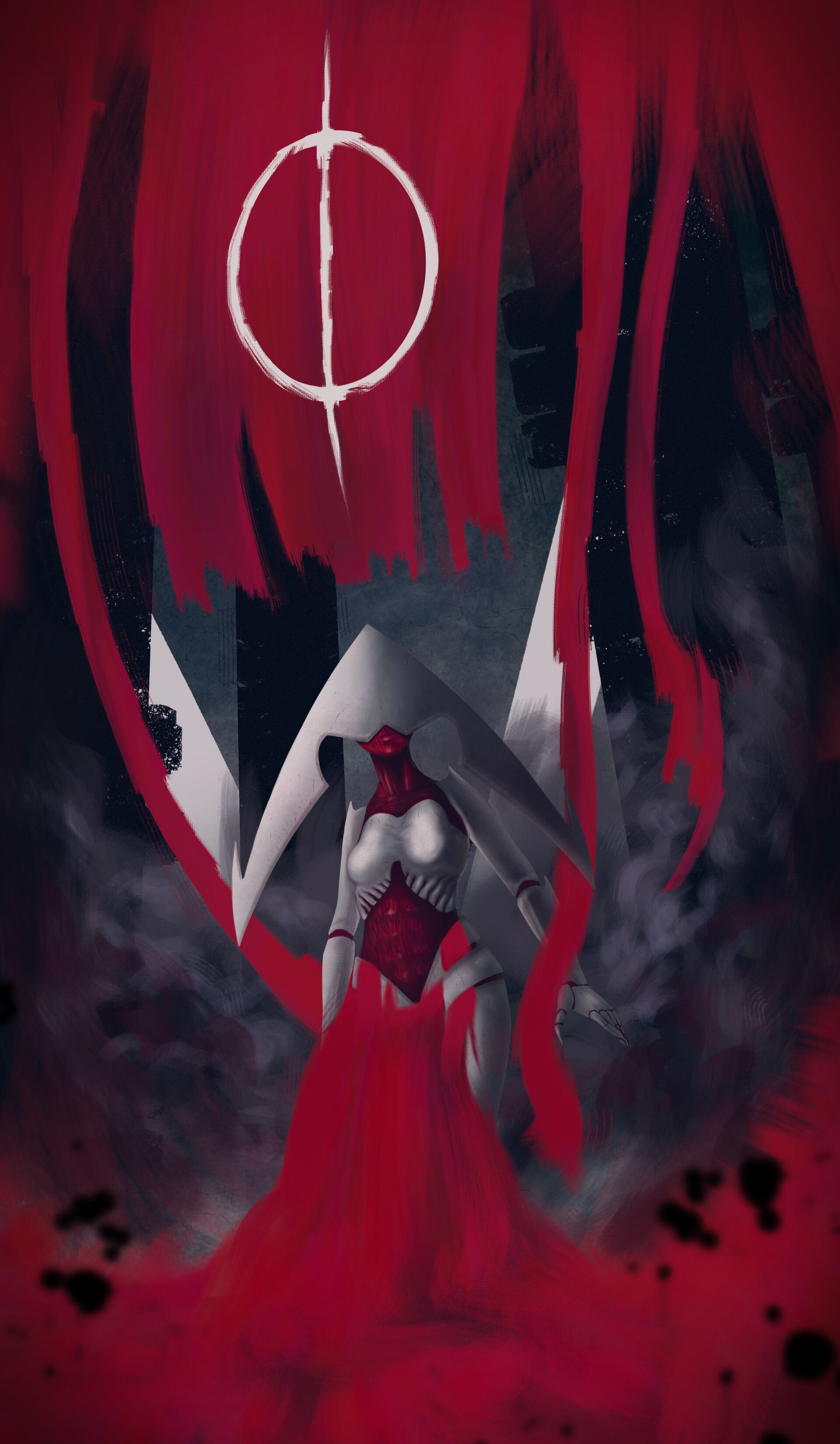 1920x3300 Elesh Norn the grand cenobite /Fan Art
