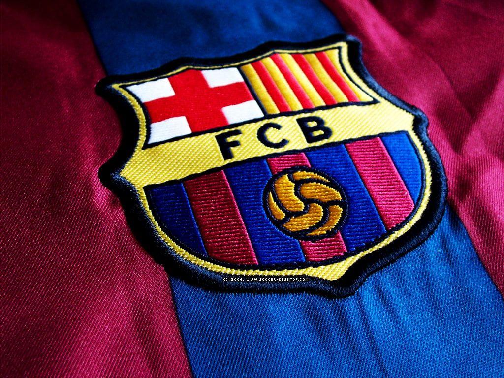1024x768 FCB logo HD wallpaper