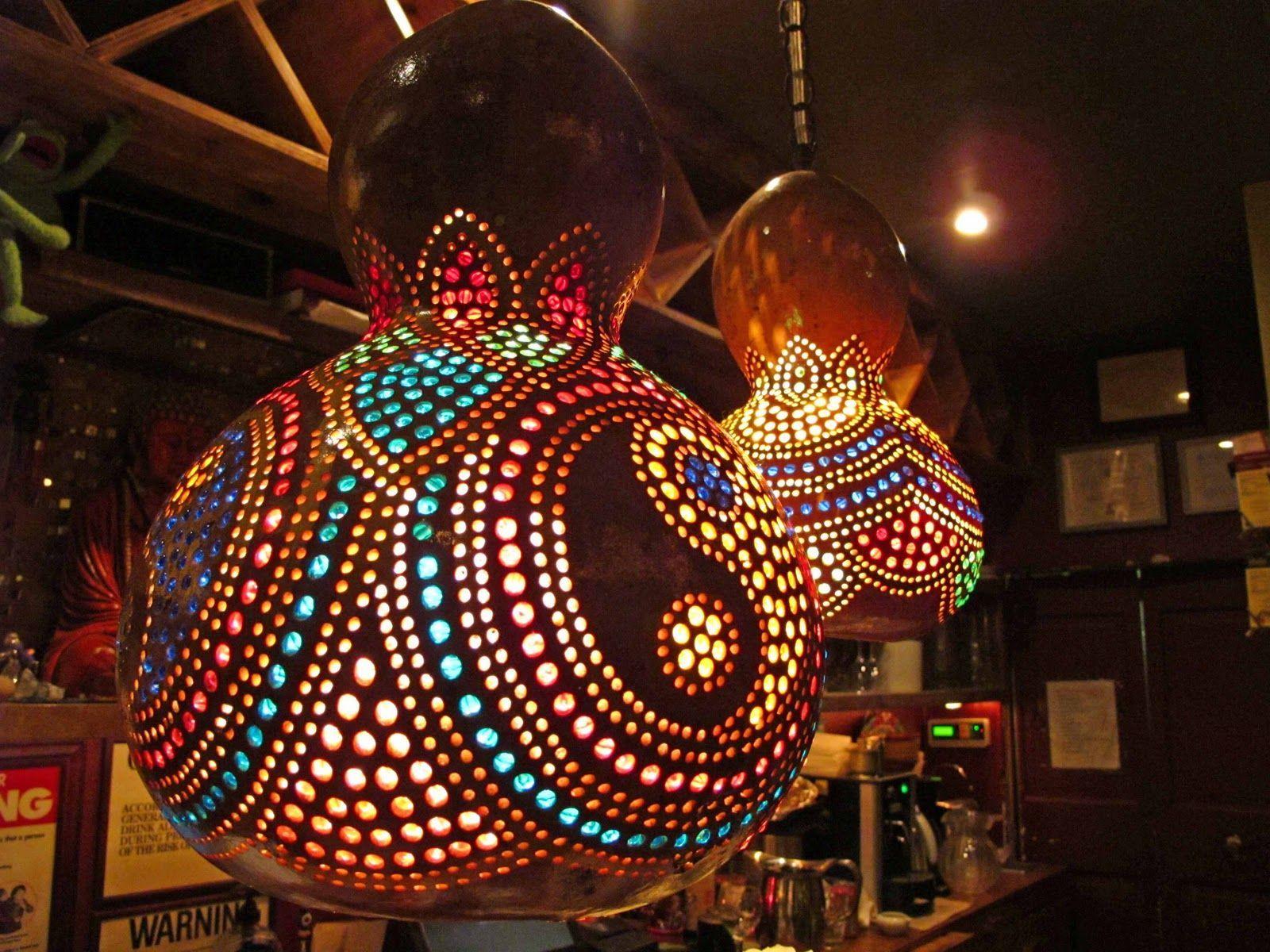 1600x1200 Gourds are transformed into a Turkish variation on stained glass