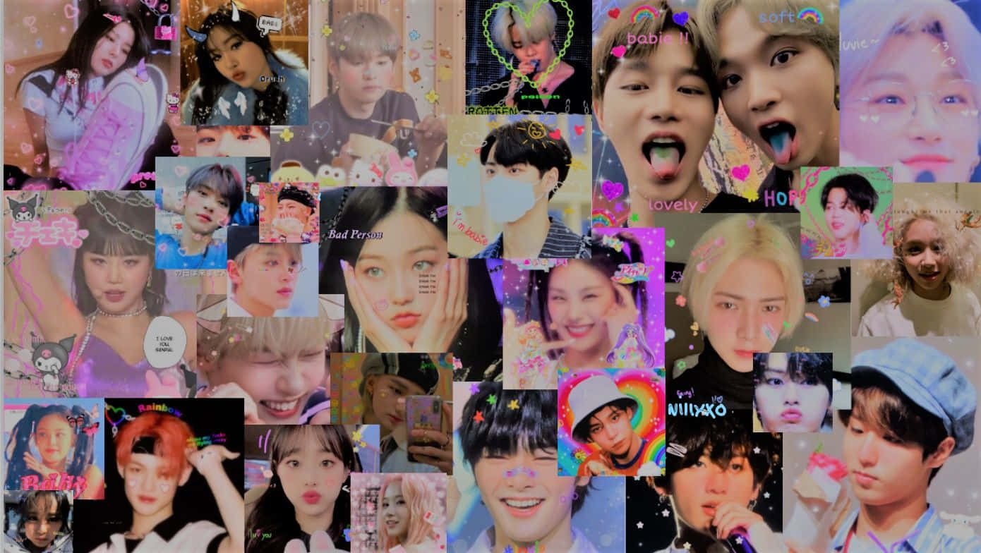 1390x784 Kpop Laptop! Wallpaper