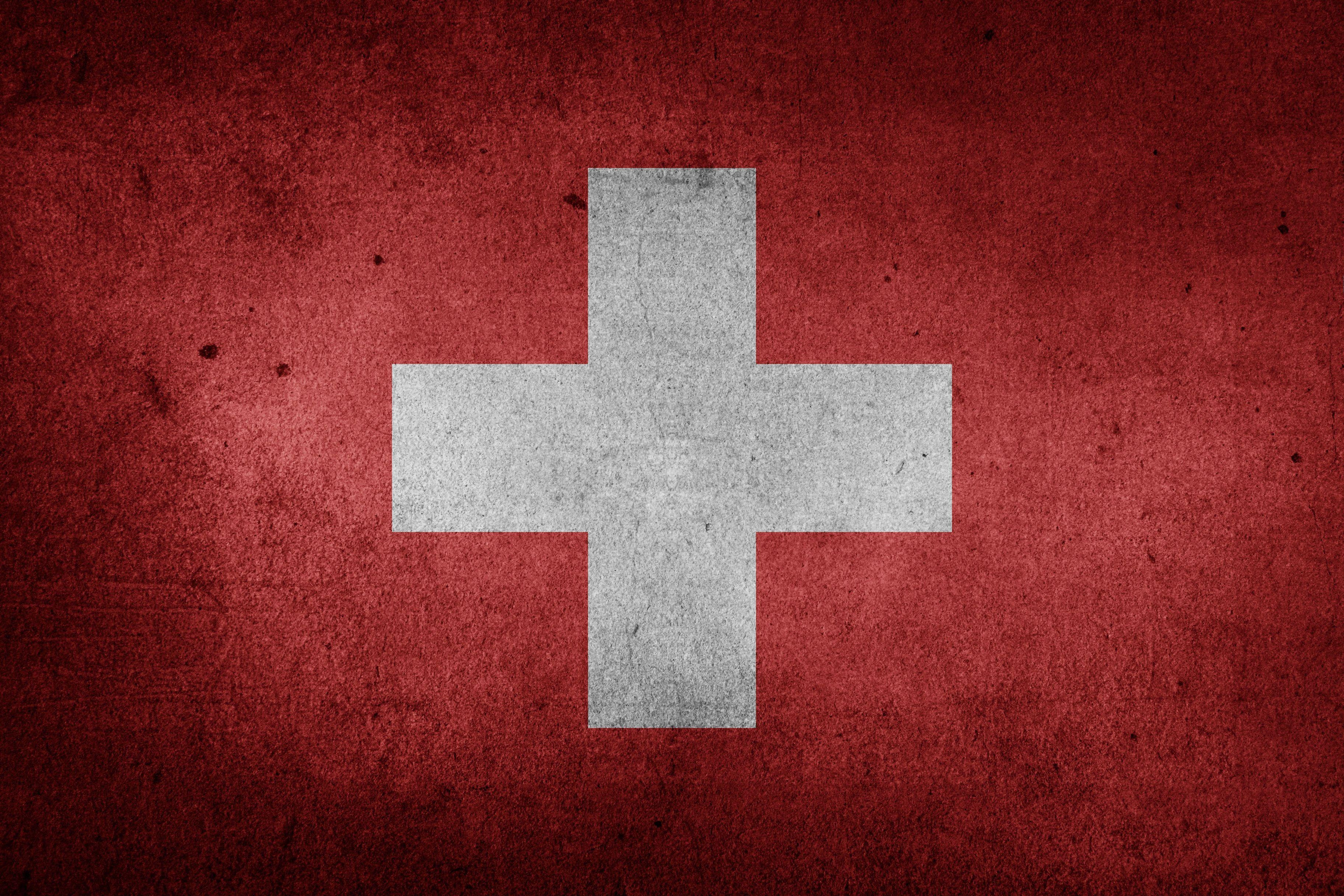 3648x2432 The flag of Switzerland (Grunge) HD Wallpaper