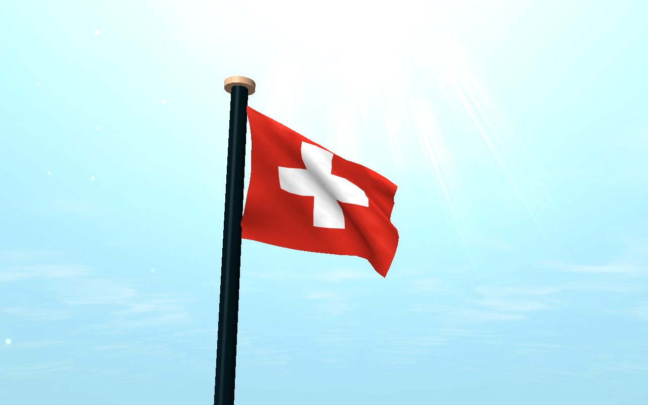 1280x800 Switzerland flag wallpaper