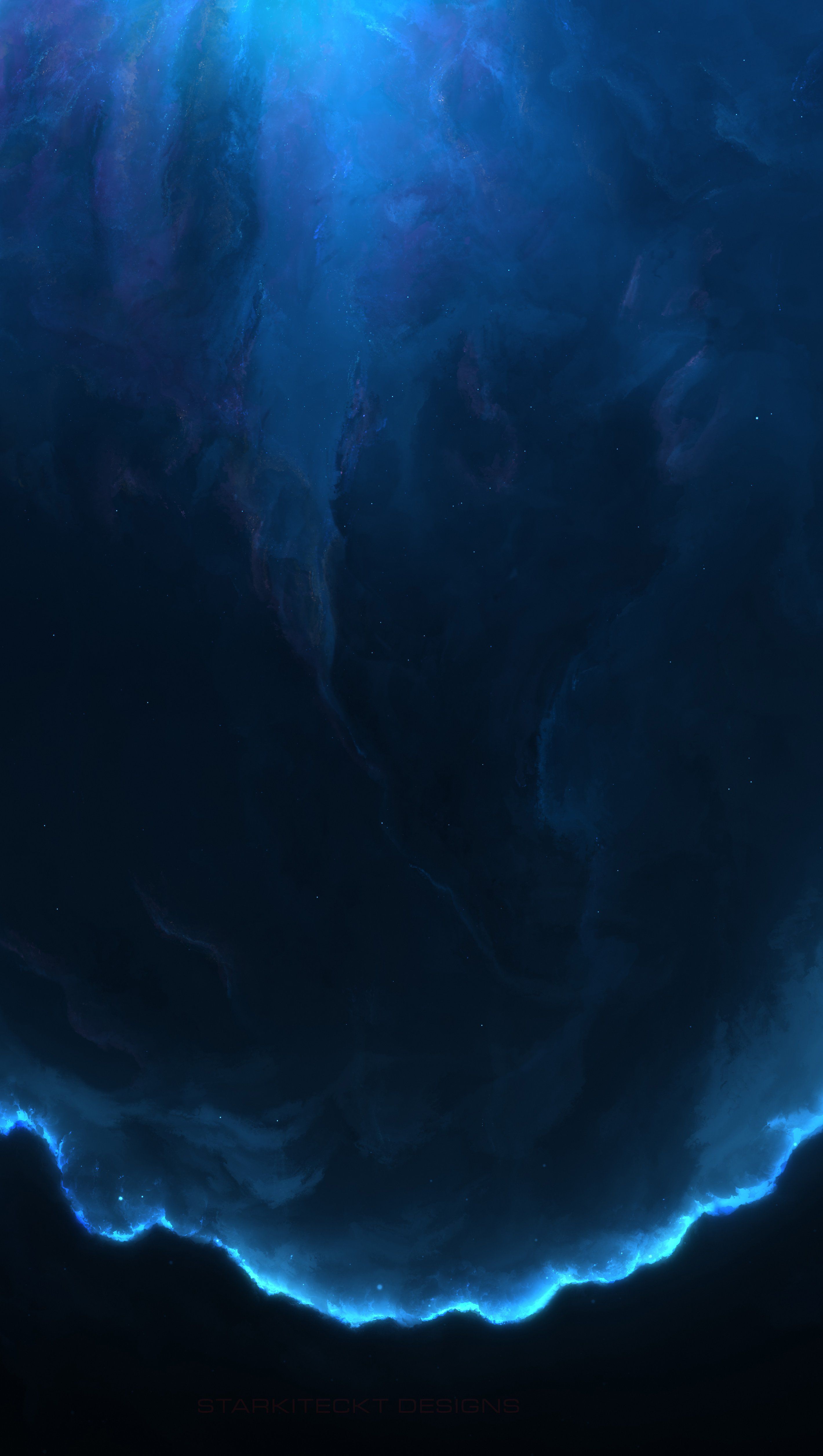 2840x5023 Nebula Space 12k Wallpaper