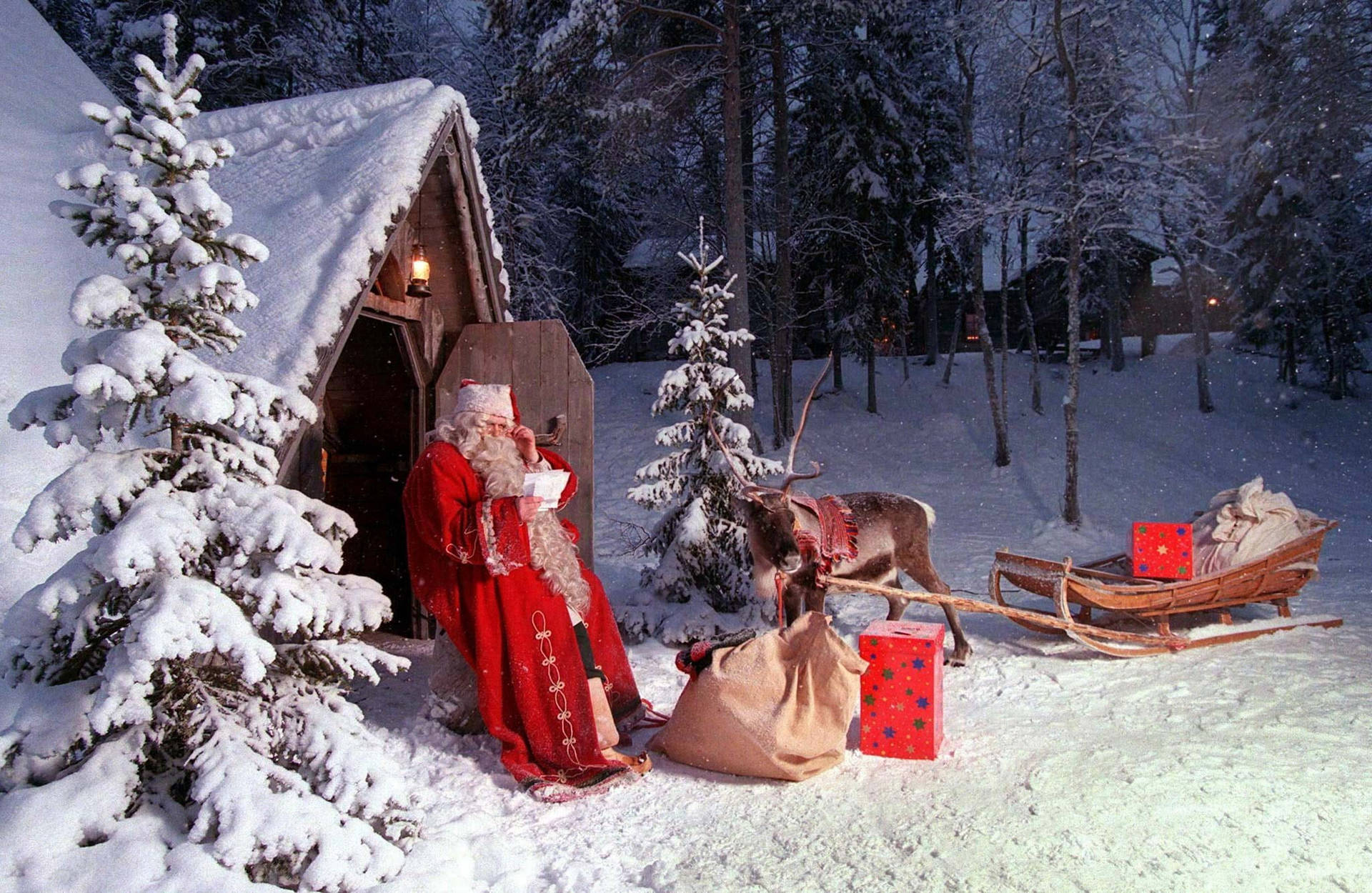 1920x1250 Download Cold Laponia Santa Secret Place Wallpaper