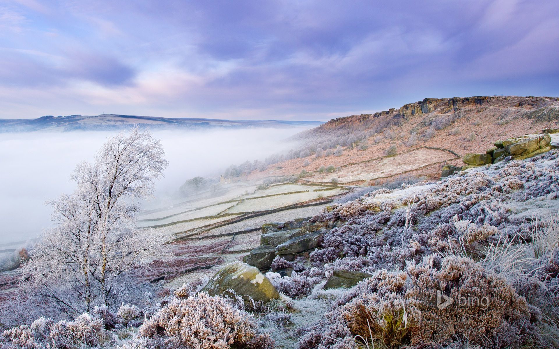 1920x1200 Curbar Edge in the Peak District
