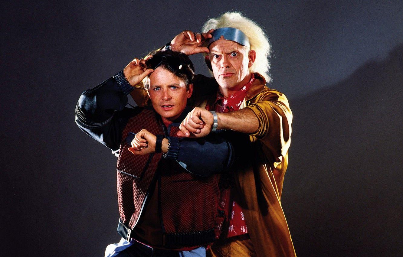 1332x850 Wallpaper Back to the future, Michael J. Fox, Christopher Lloyd image for desktop, section фильмы