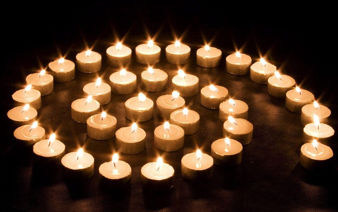 1280x804 Spiral candles wallpaper. Spiral candles