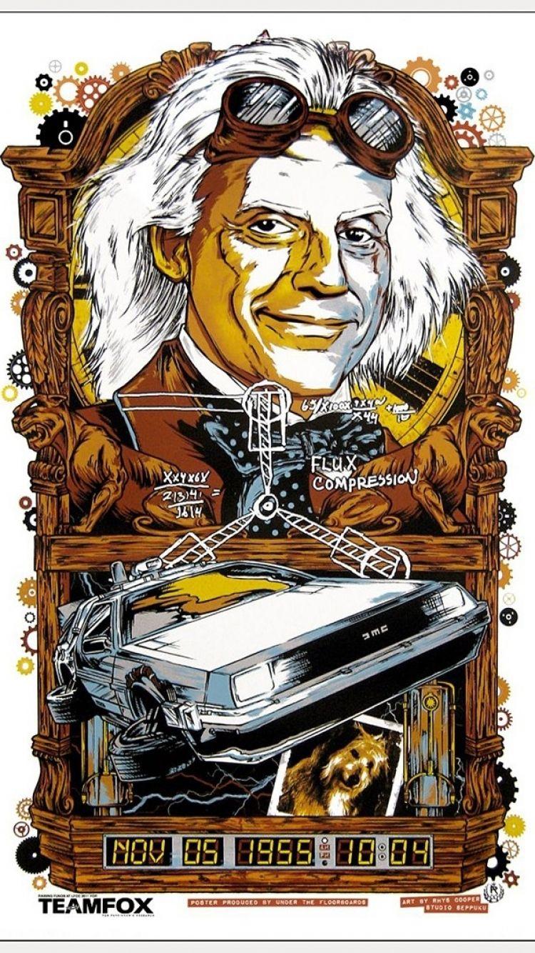 750x1334 iPhone 6 Wallpaper Back To The Future