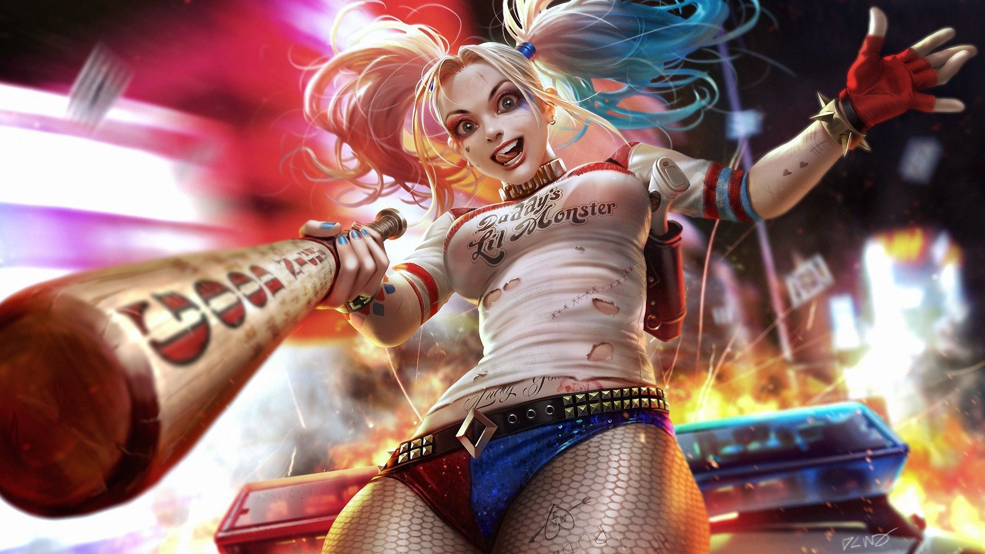 1920x1080 Suicide Squad Phone Wallpaper