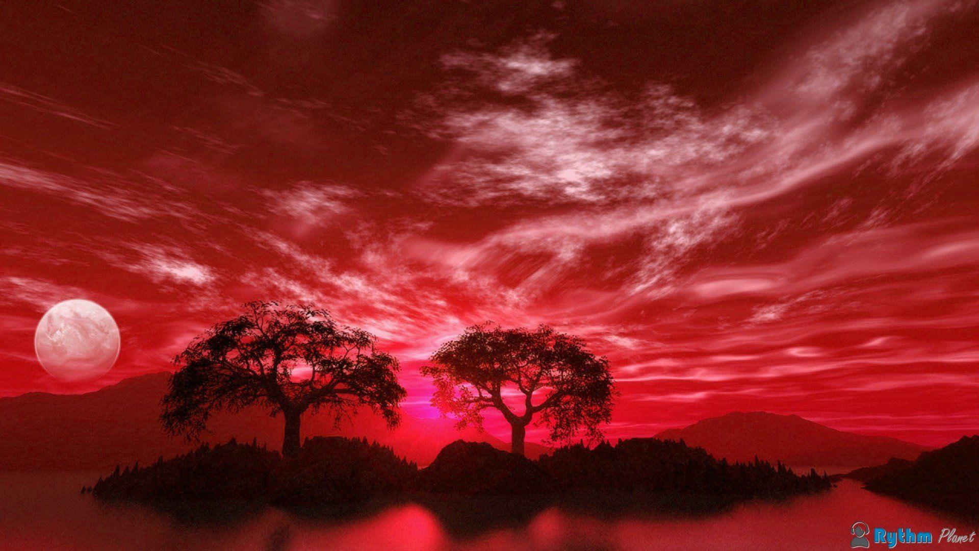 Red Sky Wallpapers Top Free Red Sky Backgrounds Wallpaperaccess Images