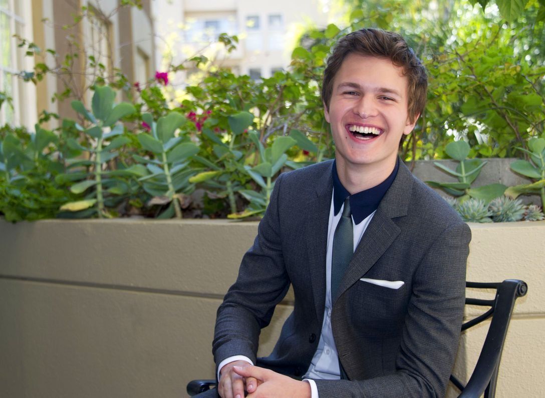 1088x795 Ansel Elgort 33x24 inch Silk Poster