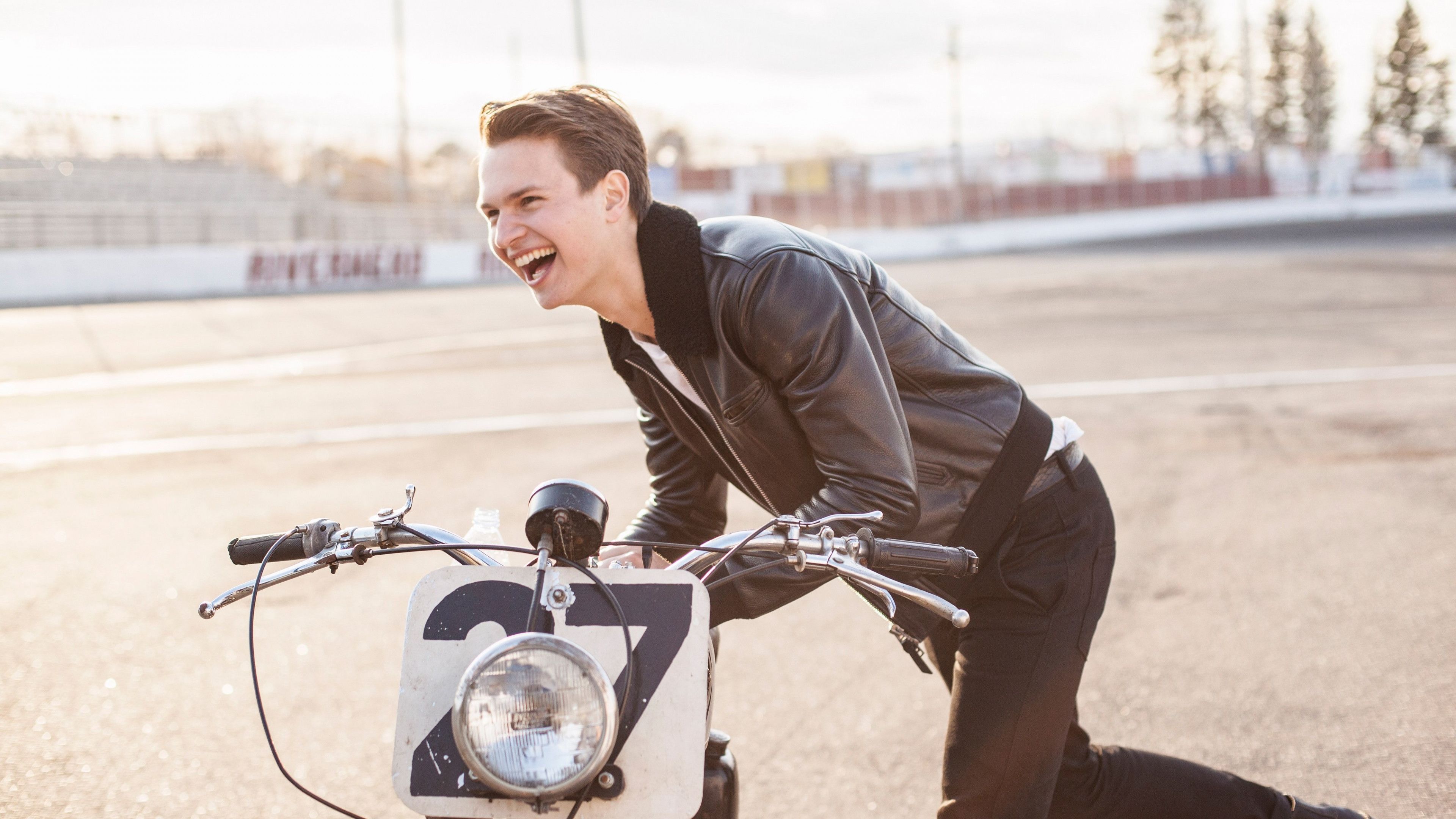 3840x2160 Wallpaper Ansel Elgort, 5k, photo