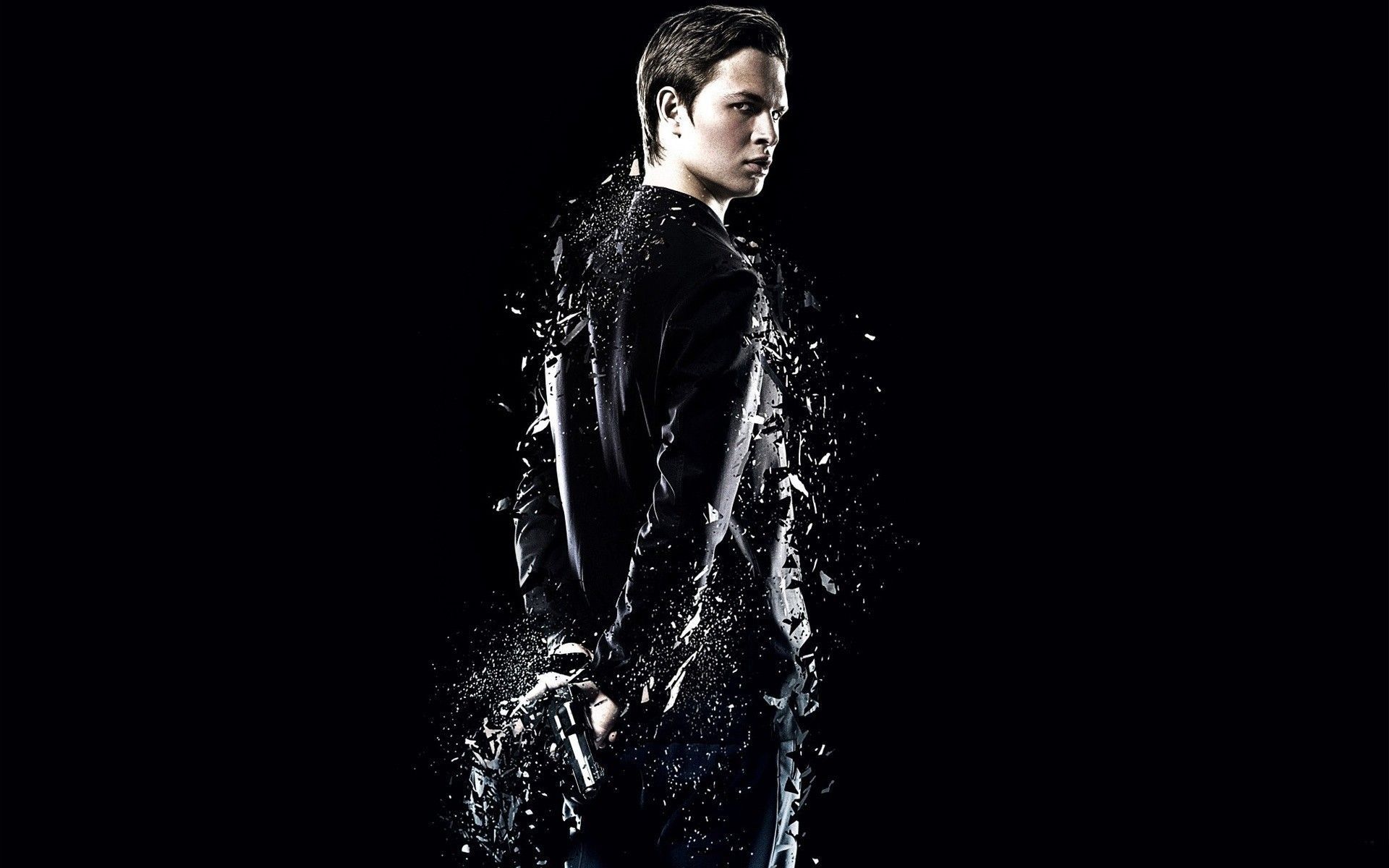 1920x1200 Wallpaper cinema, gun, black, actor
