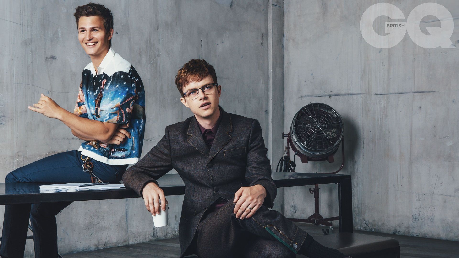 1920x1080 Ansel Elgort and Dane DeHaan