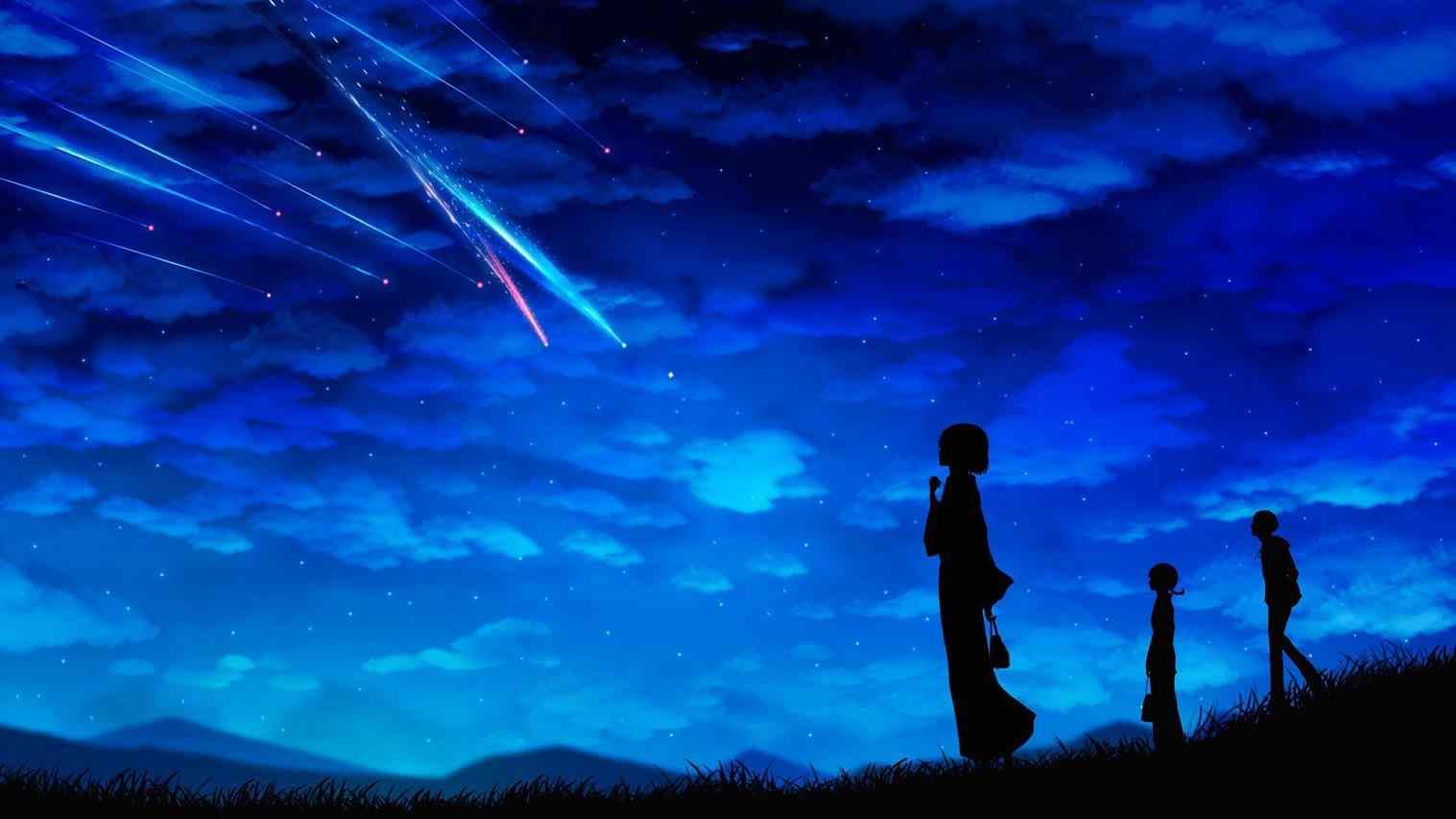 your name 🌸🍂 in 2023  Dark landscape, Cute desktop wallpaper, Anime  scenery wallpaper