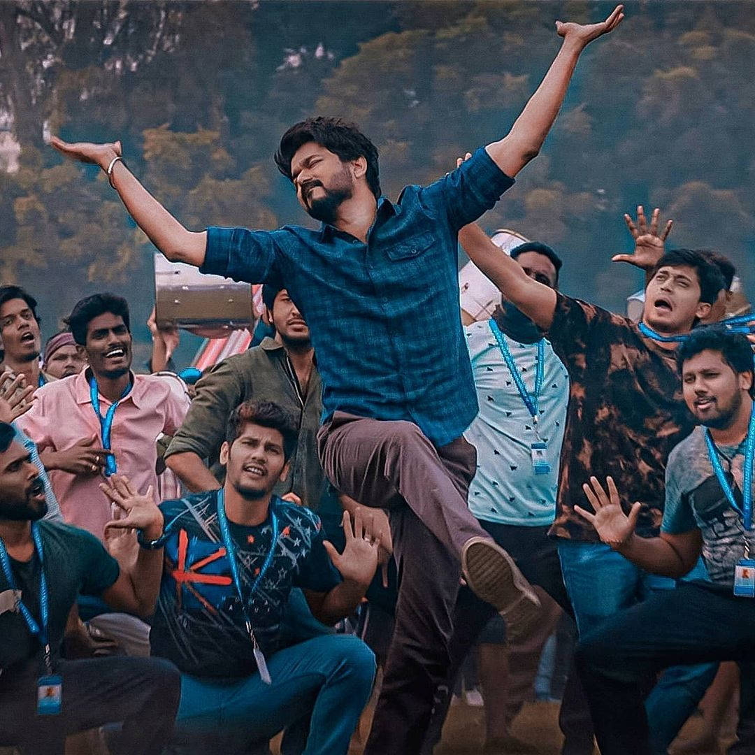 1080x1080 Master Vijay HD Wallpaper