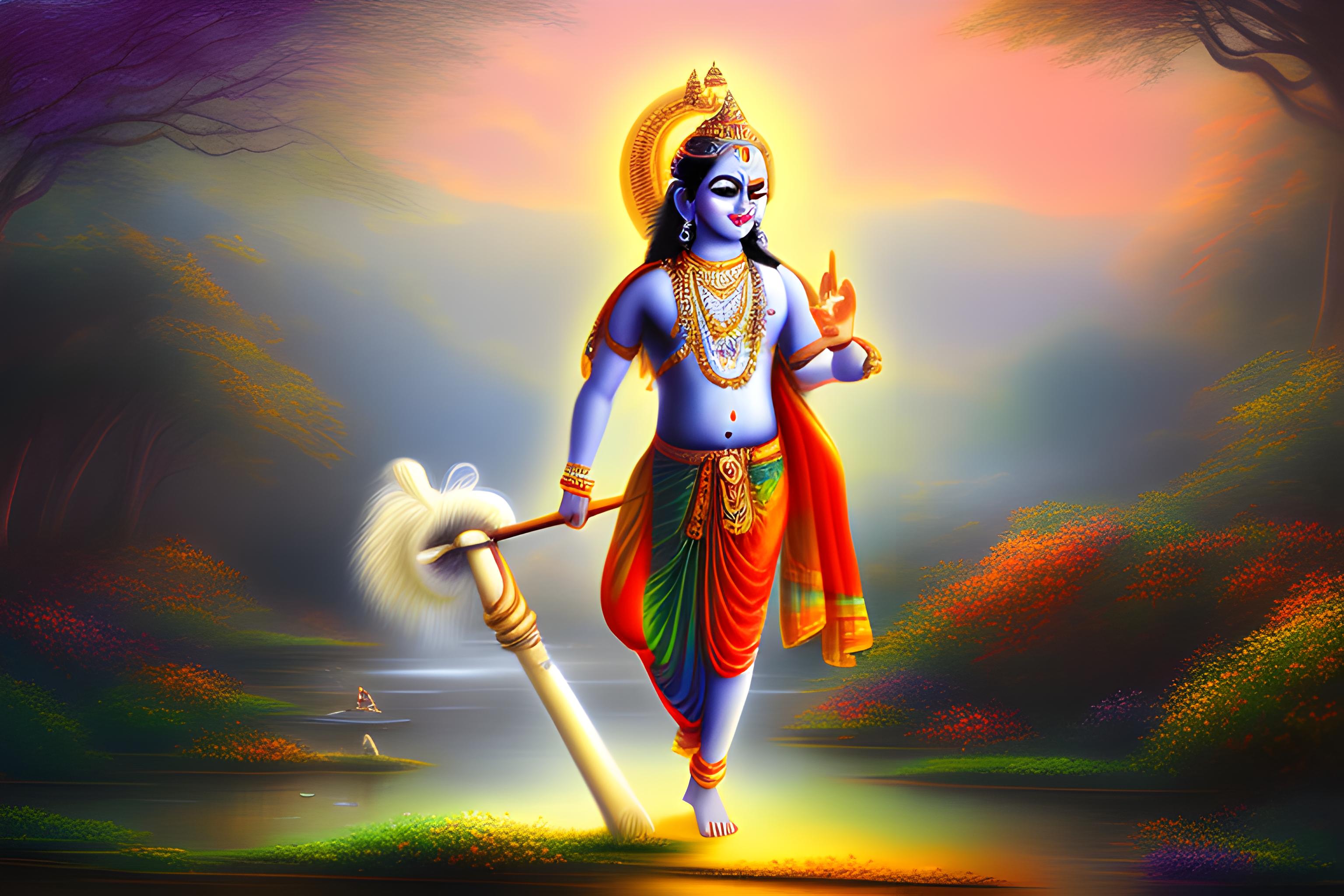 Krishna AI Wallpapers - Top Free Krishna AI Backgrounds - WallpaperAccess