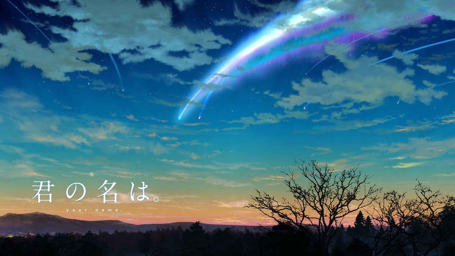 Your Name 4K Wallpaper Galore  Anime scenery wallpaper, Sunset wallpaper,  Scenery wallpaper