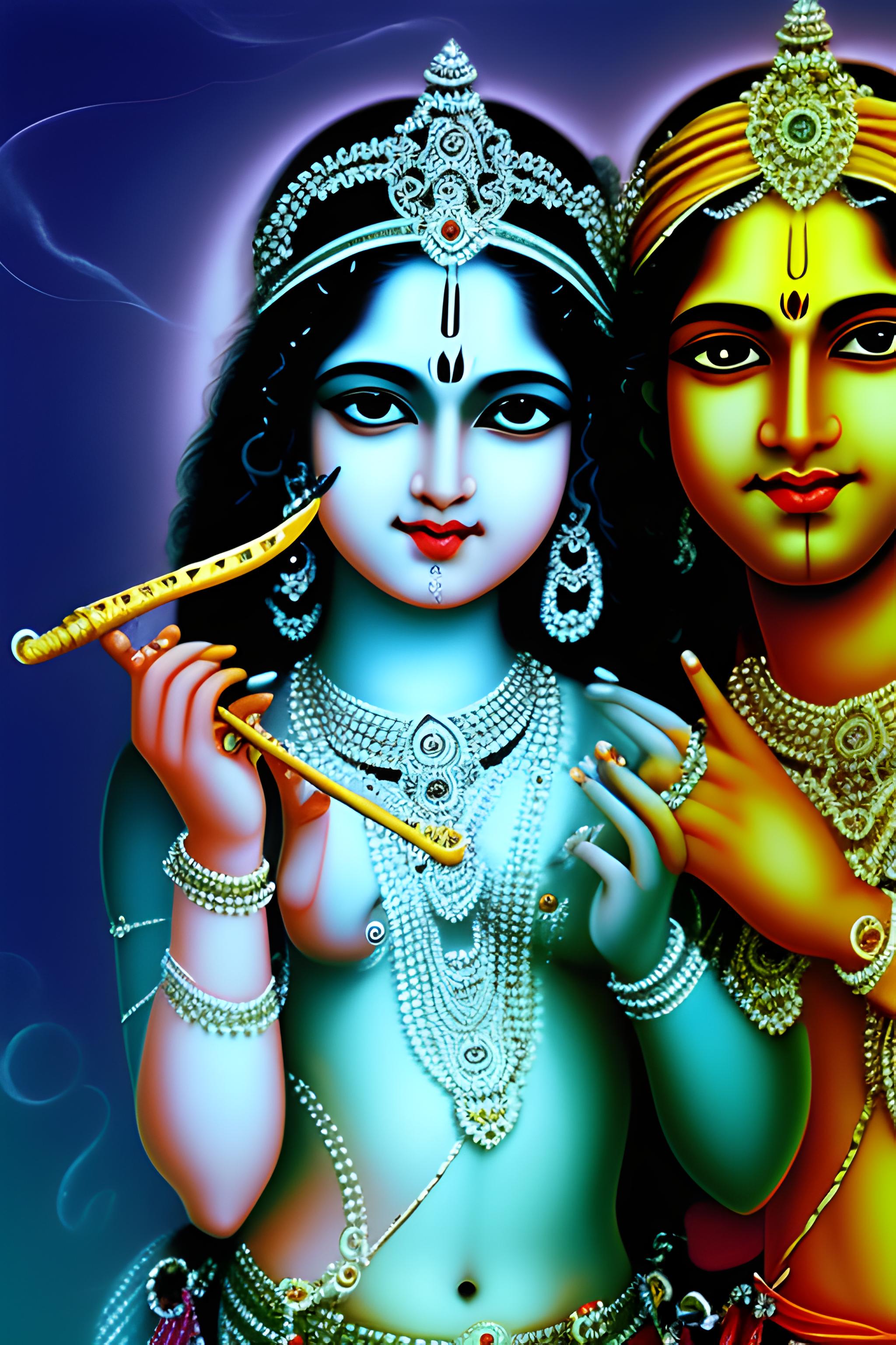 2048x3072 Cute radha krishna