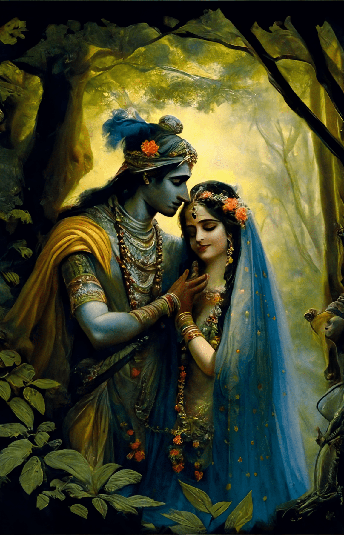 Krishna AI Wallpapers - Top Free Krishna AI Backgrounds - WallpaperAccess