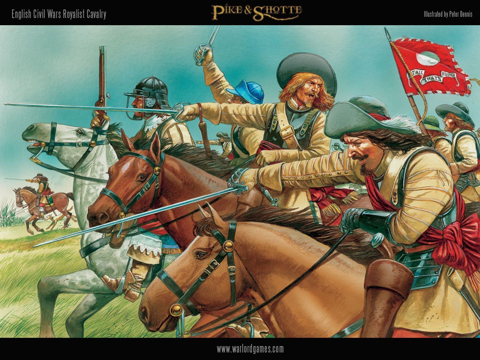 1600x1200 ECW Royalist Cavalry Wallpaper