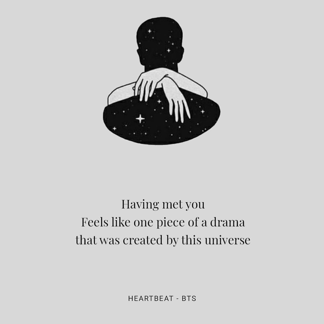 1080x1080 BTS Lyrics Wallpaper Instagram Profile
