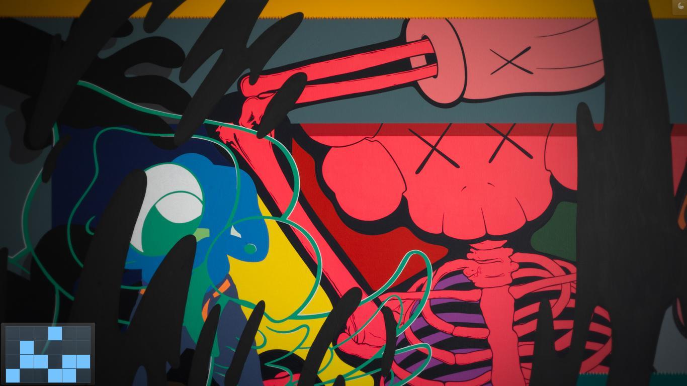 1366x768 Kanye West 808s & Heartbreak Background