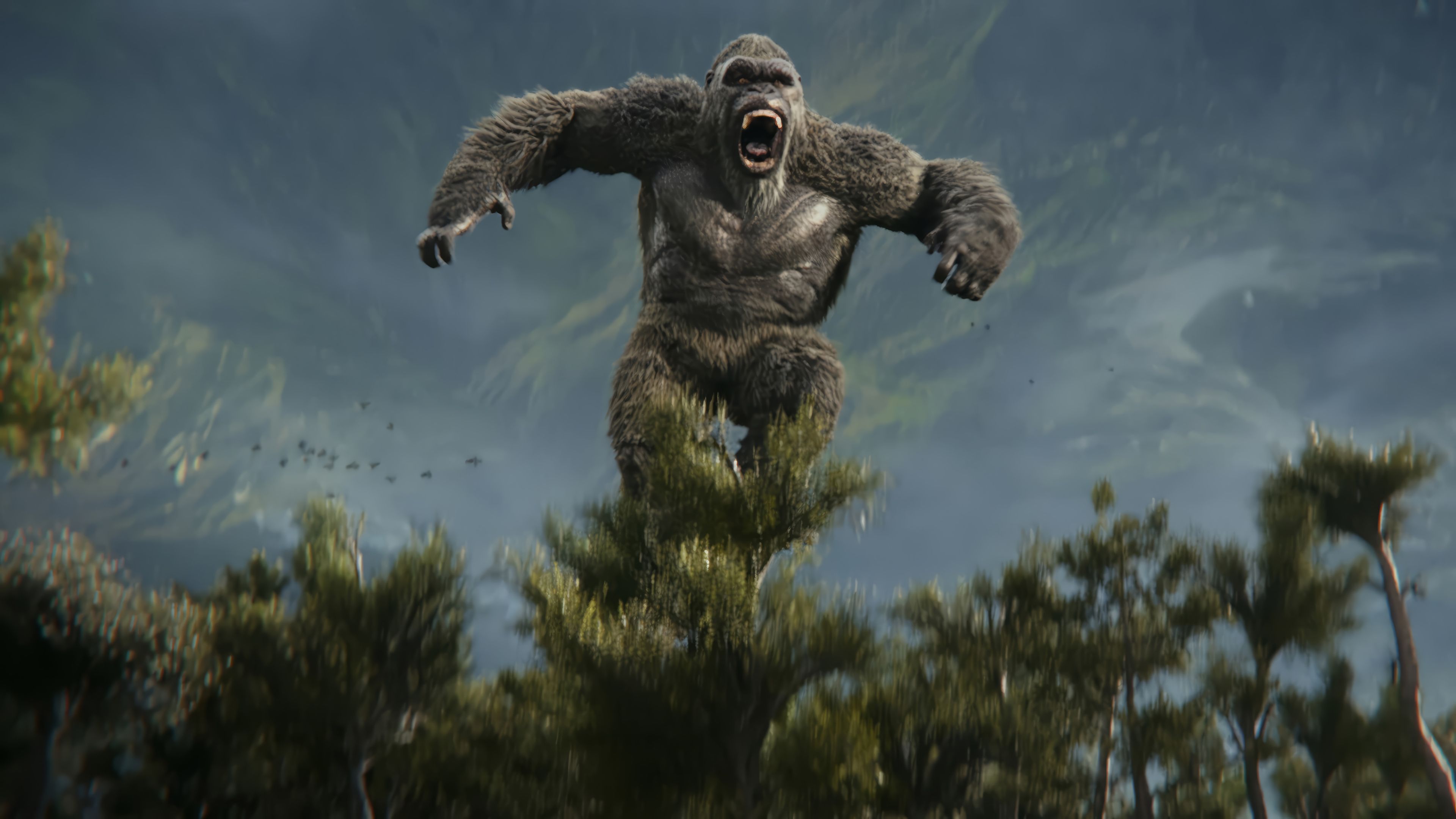 3840x2160 Godzilla vs Kong: Empire Clash HD Wallpaper