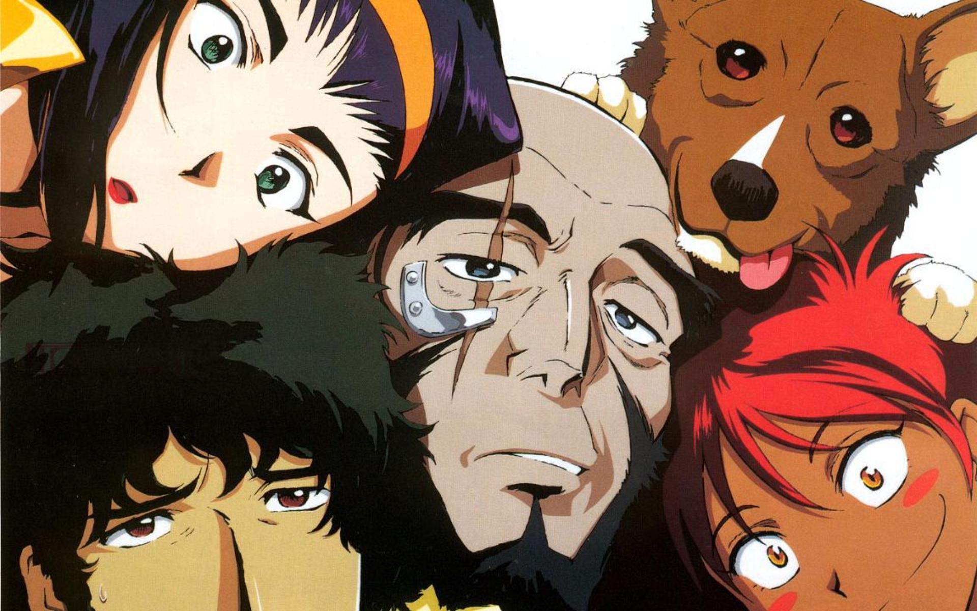 1920x1200 Cowboy Bebop, Edward, Ein, Faye Valentine, Jet Black, Spike