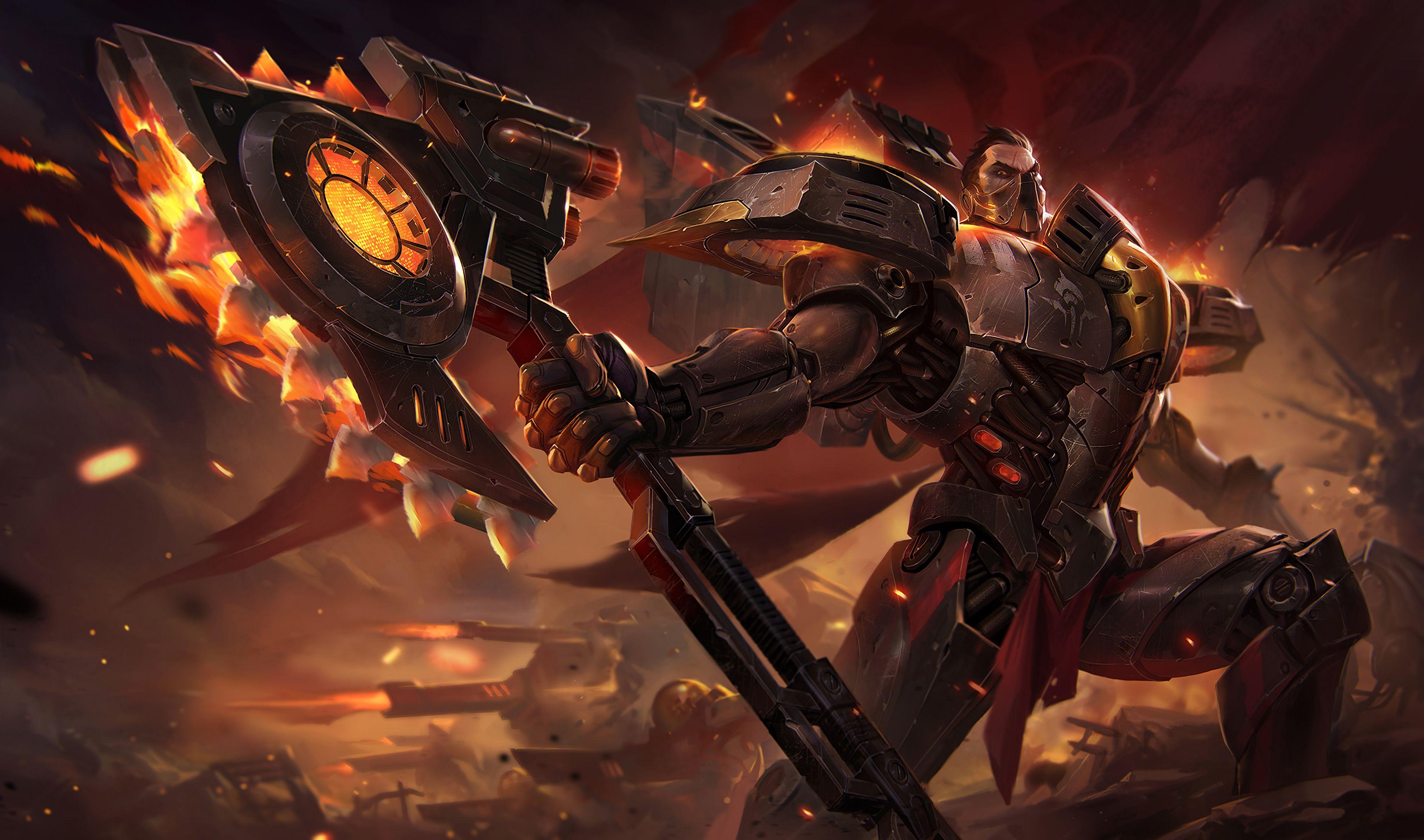 3840x2266 Thresh HD Wallpaper Of Legends Wallpaper Darius