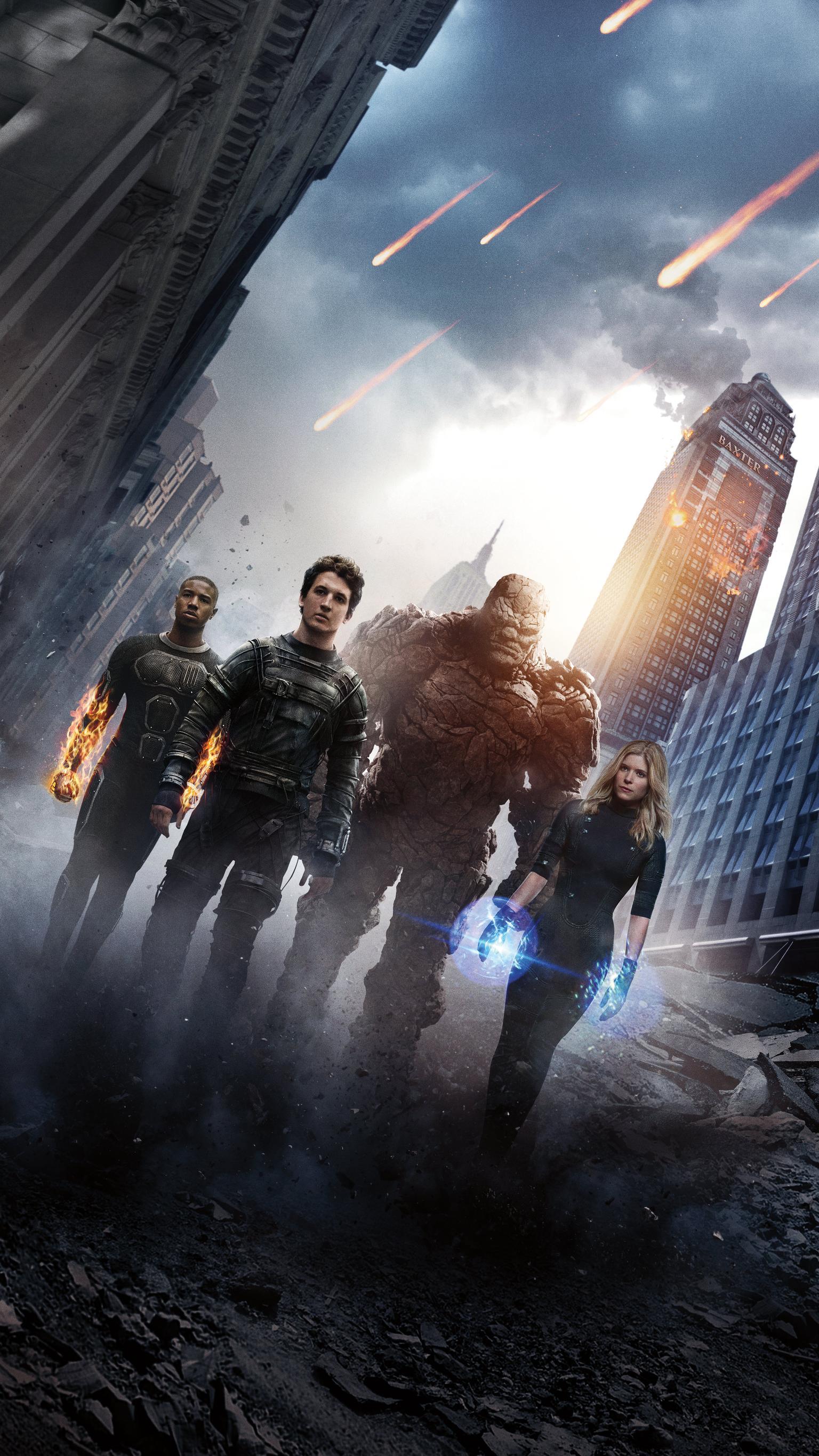 1536x2732 Fantastic Four (2015) Phone Wallpaper