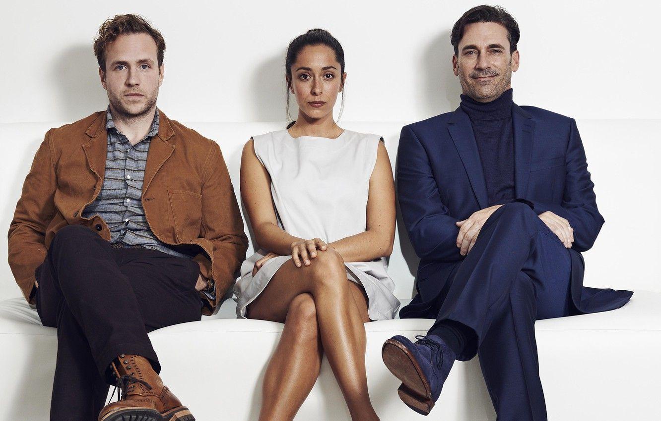 1332x850 Wallpaper the series, Oona Chaplin, Jon Hamm, Jon Hamm