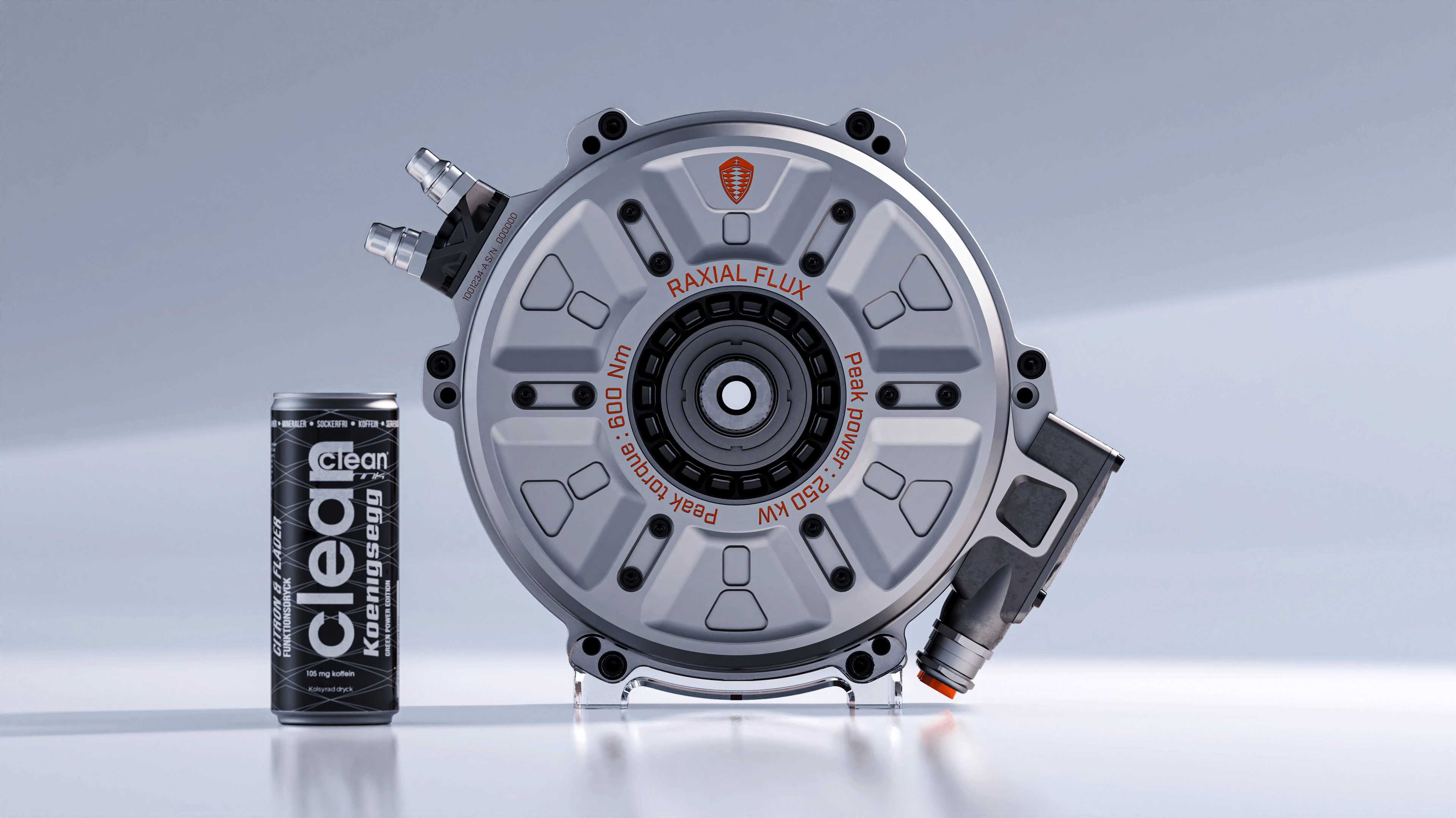 3840x2158 Koenigsegg's Quark E Motor