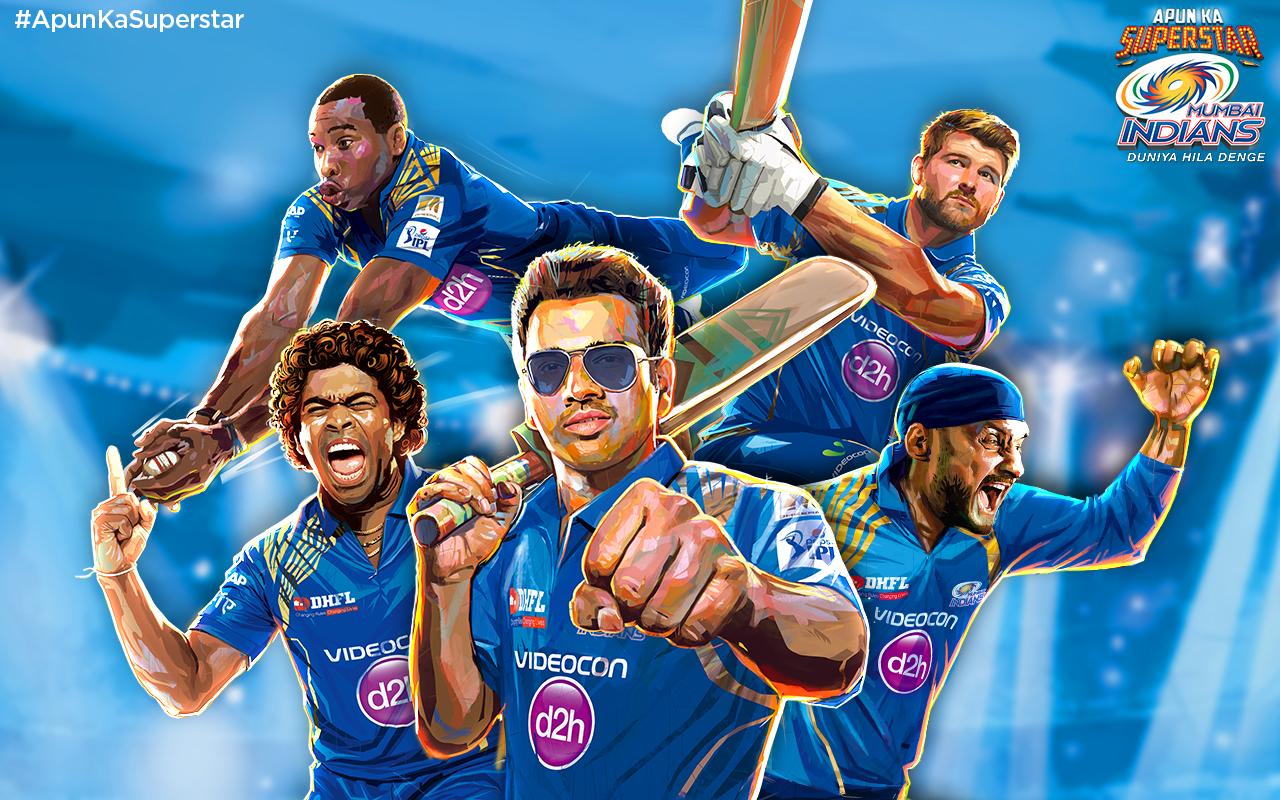 1280x800 Mumbai Indians on X: To download more