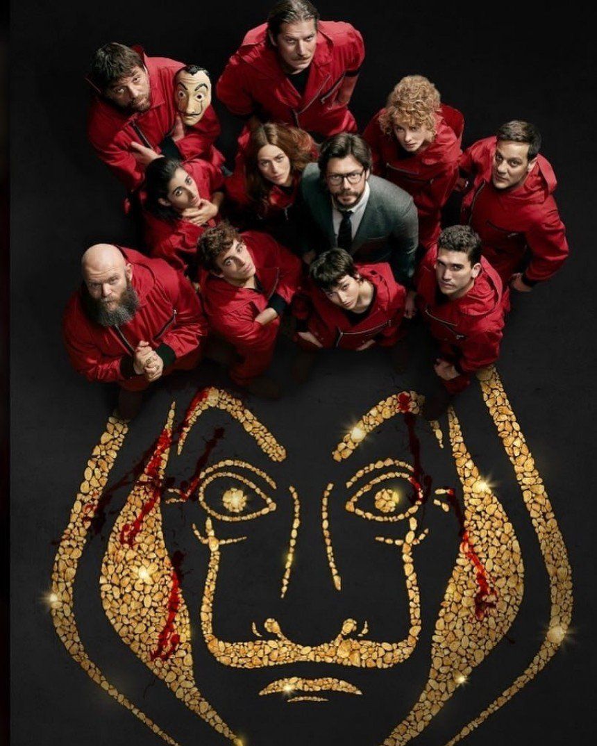 860x1074 Money Heist Wallpaper Collection