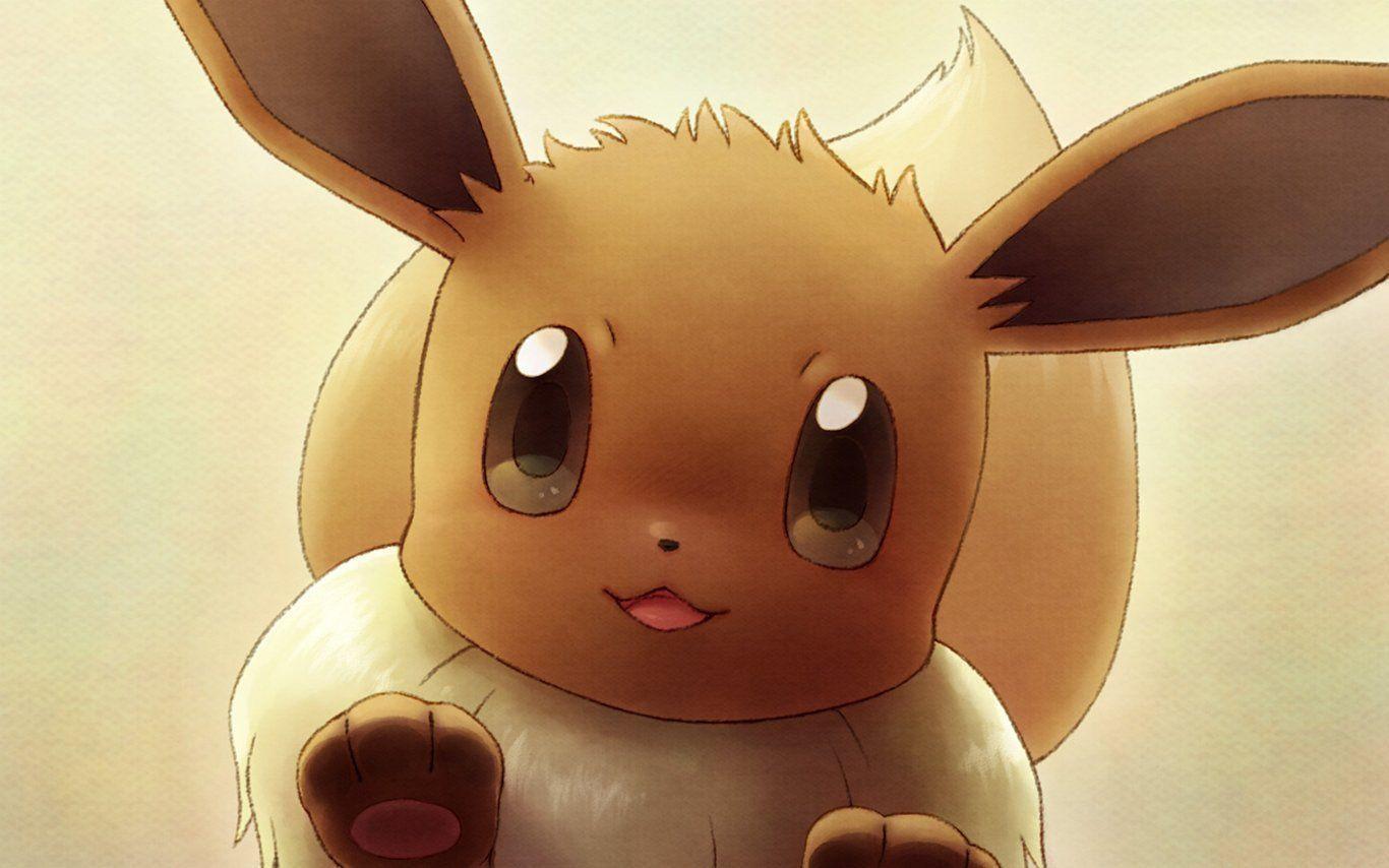 1366x854 Eevee HD Wallpaper