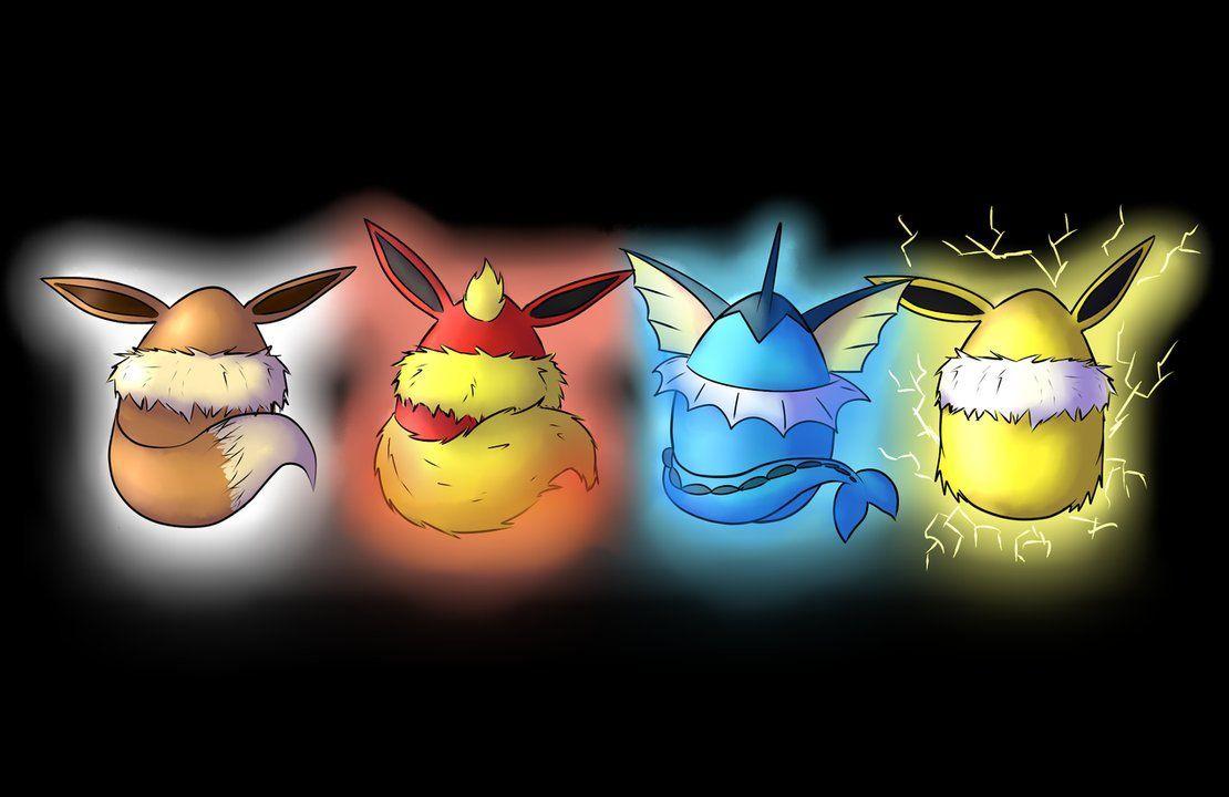 1110x720 Pokemon Eevee Background Free Download
