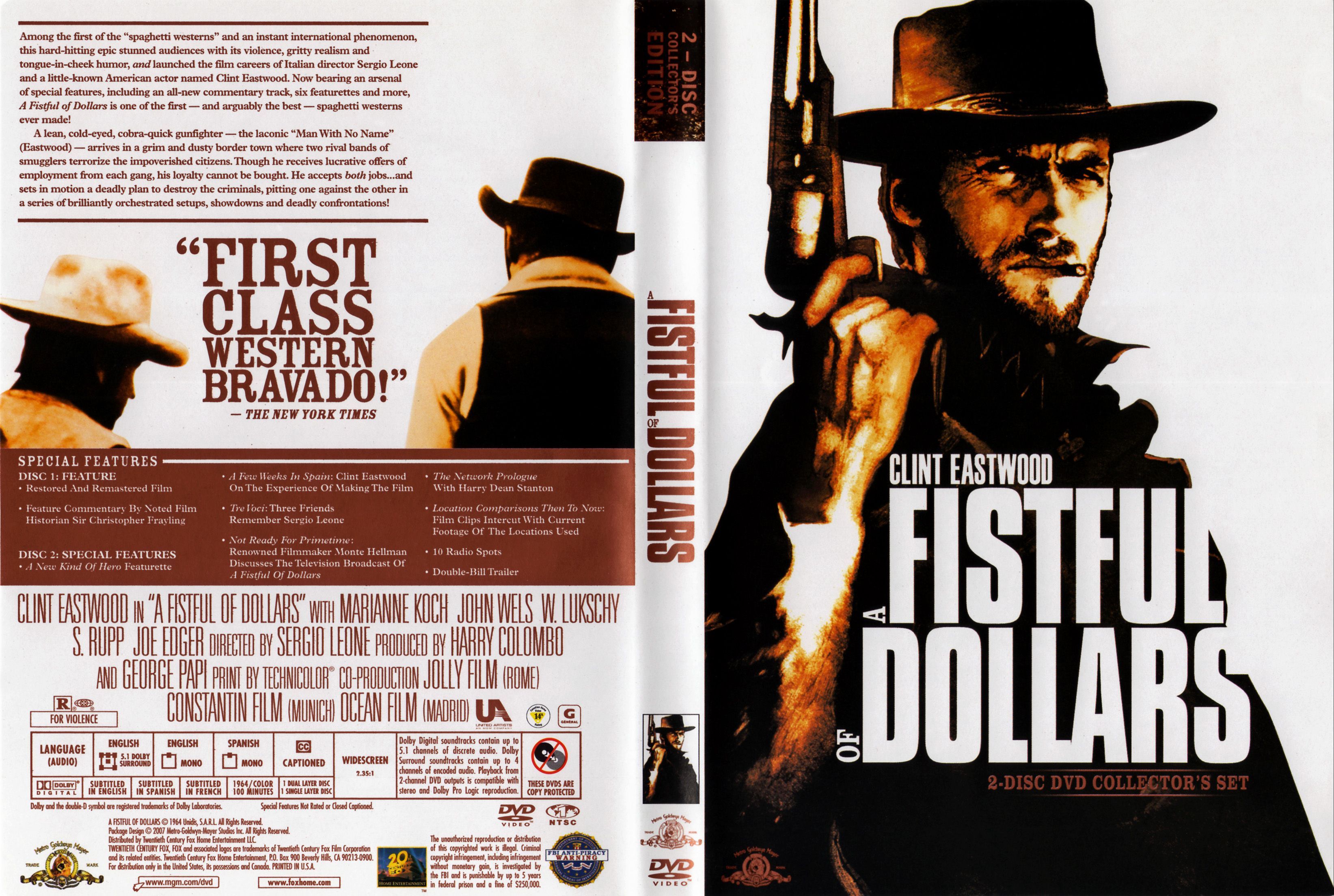 3286x2207 a, Fistful, Of, Dollars, Western, Clint
