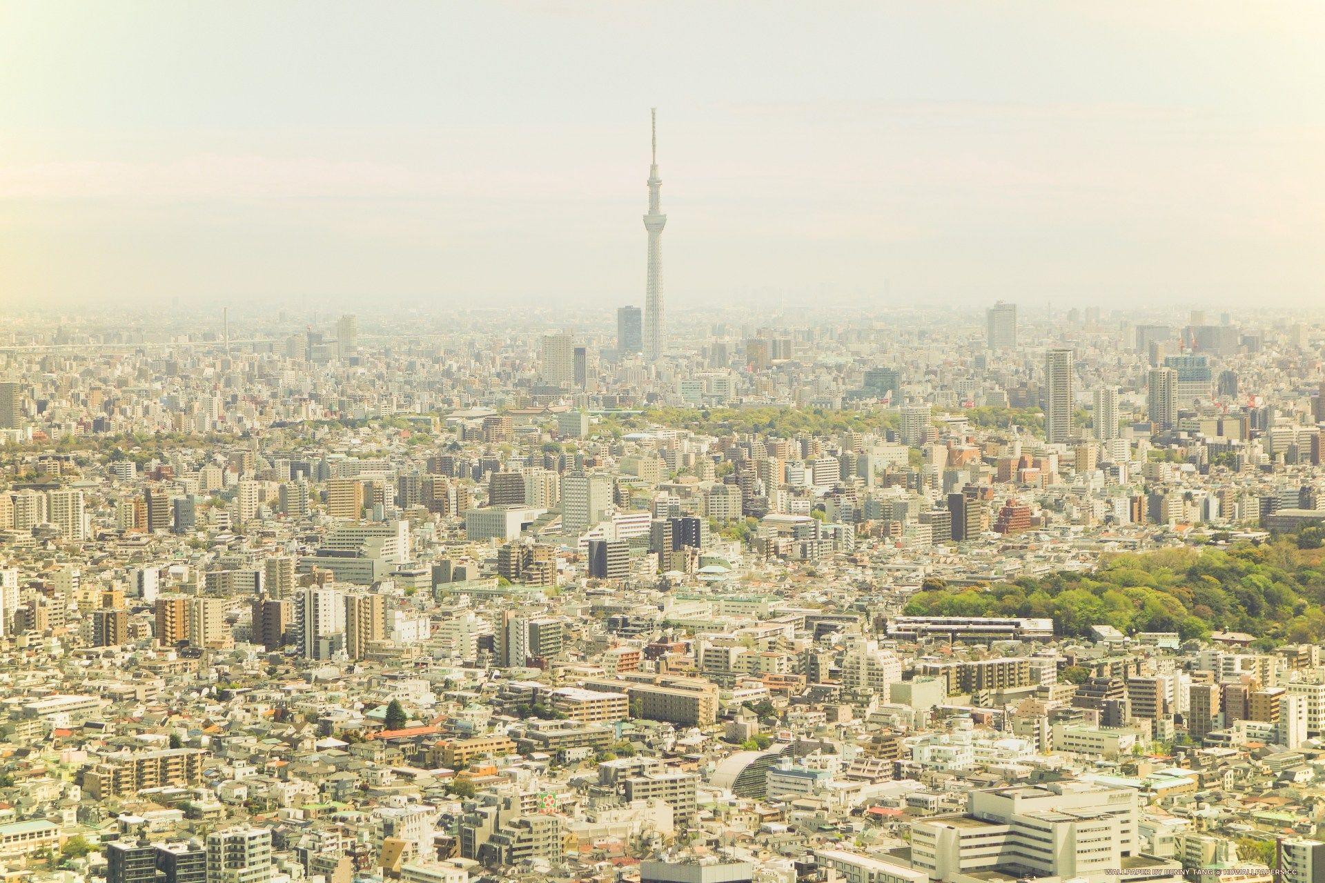 1920x1280 From Ikebukuro to the Tokyo Skytree