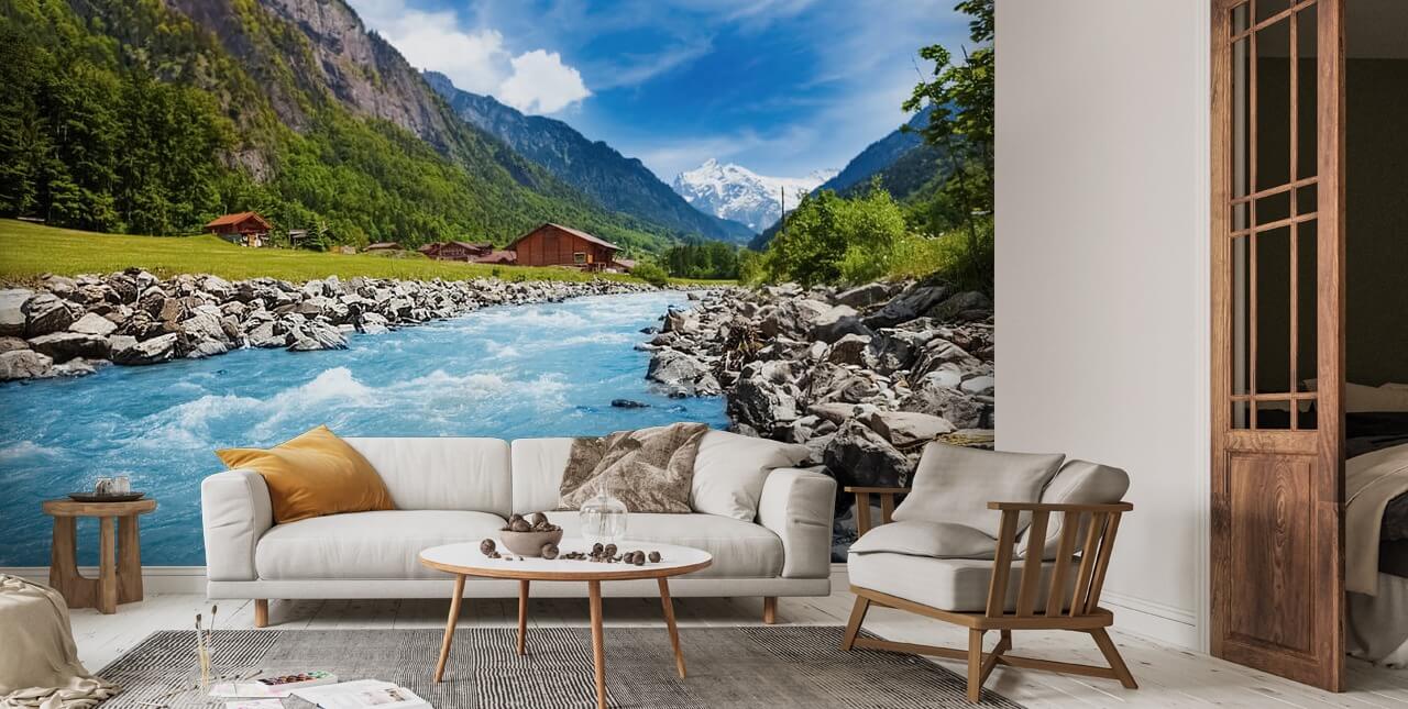 1280x645 Swiss Landscape Wallpaper Mural